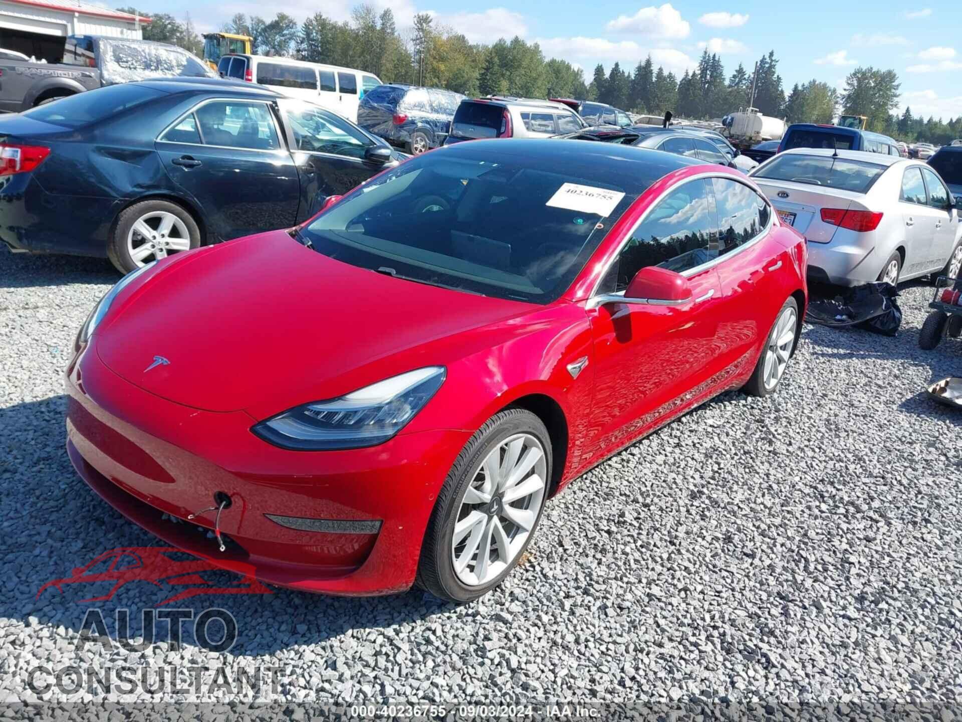 TESLA MODEL 3 2018 - 5YJ3E1EBXJF091456