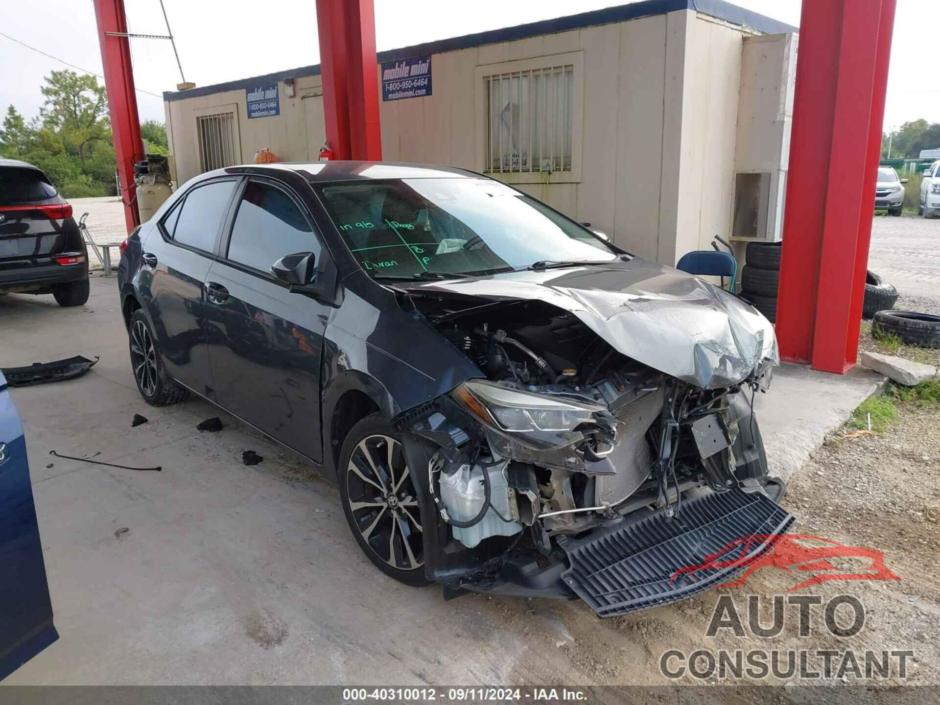 TOYOTA COROLLA 2017 - 2T1BURHEXHC781662
