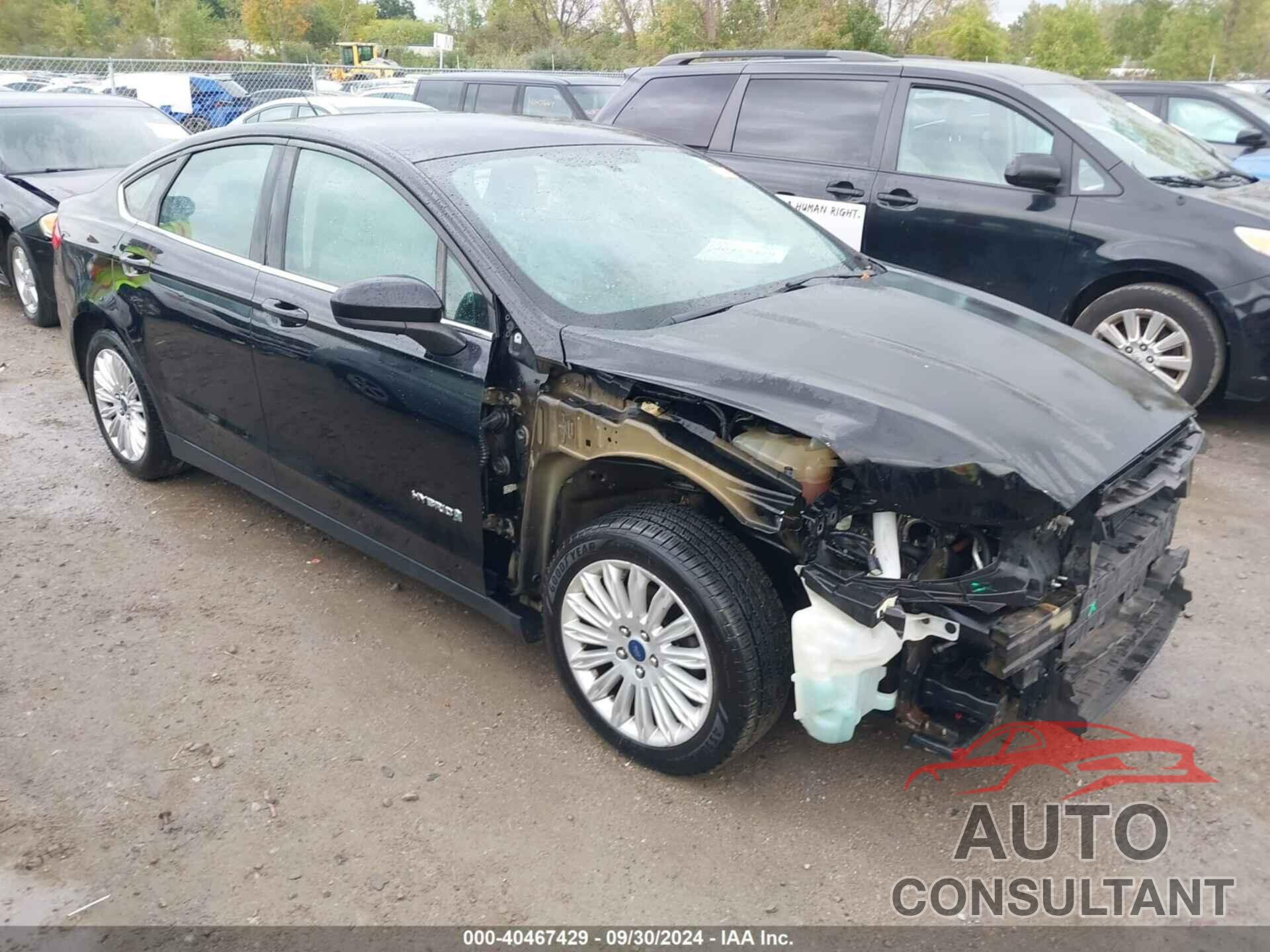 FORD FUSION HYBRID 2016 - 3FA6P0UU2GR251475