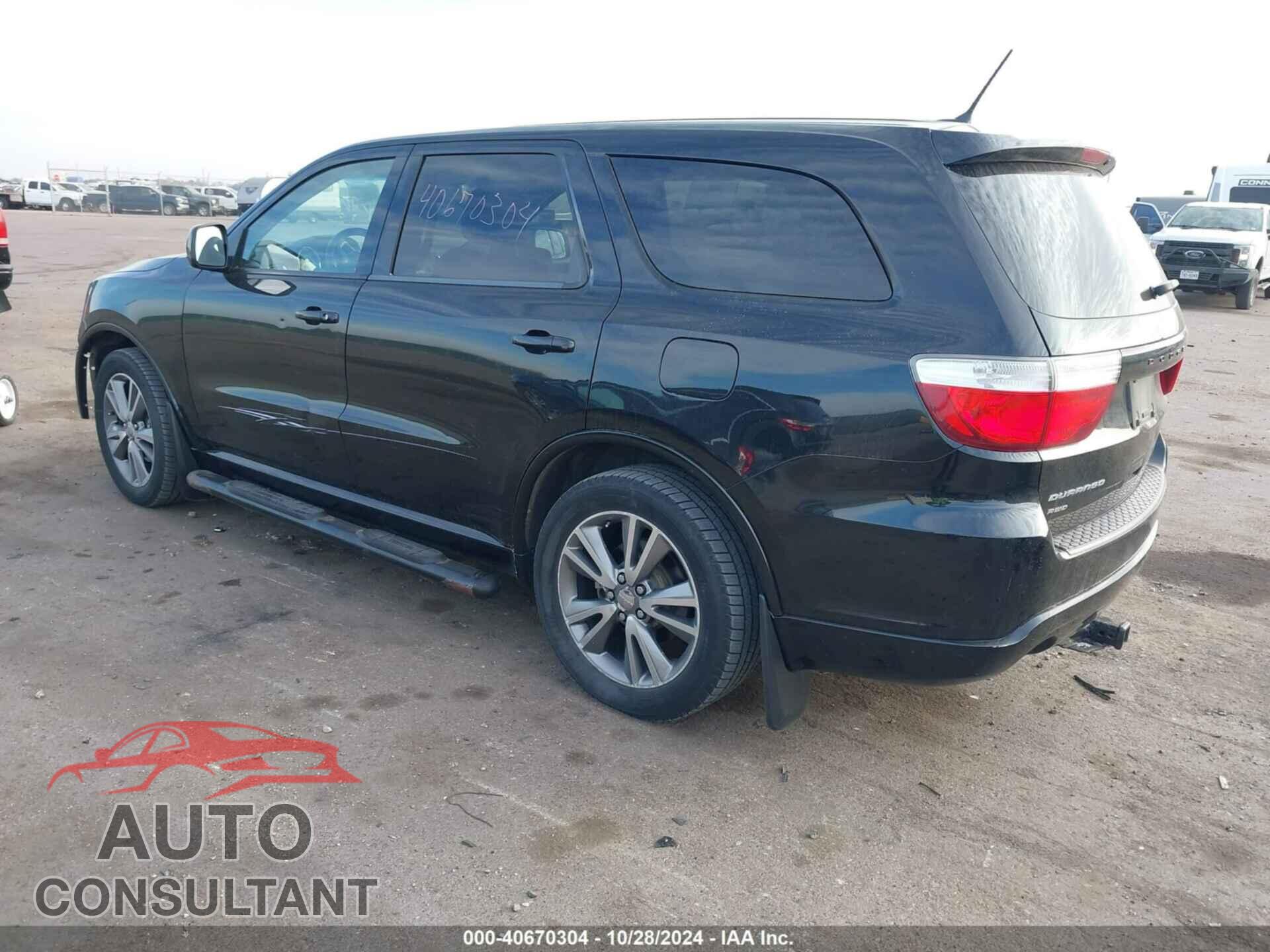 DODGE DURANGO 2013 - 1C4RDJAG3DC575369