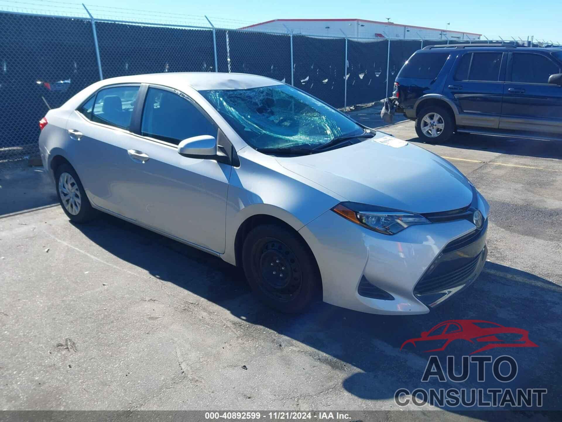 TOYOTA COROLLA 2018 - 2T1BURHE2JC050004