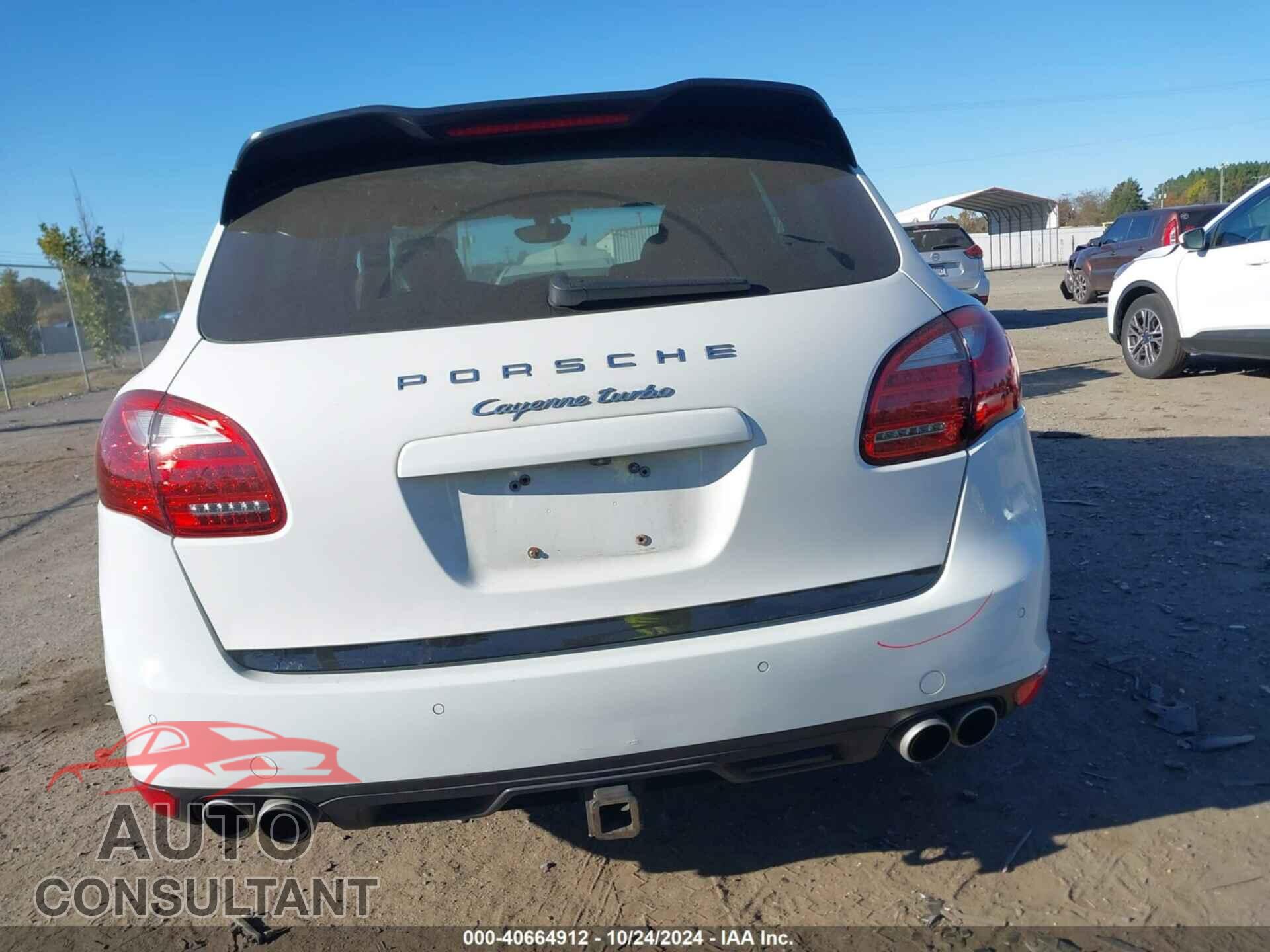 PORSCHE CAYENNE 2012 - WP1AC2A28CLA82276