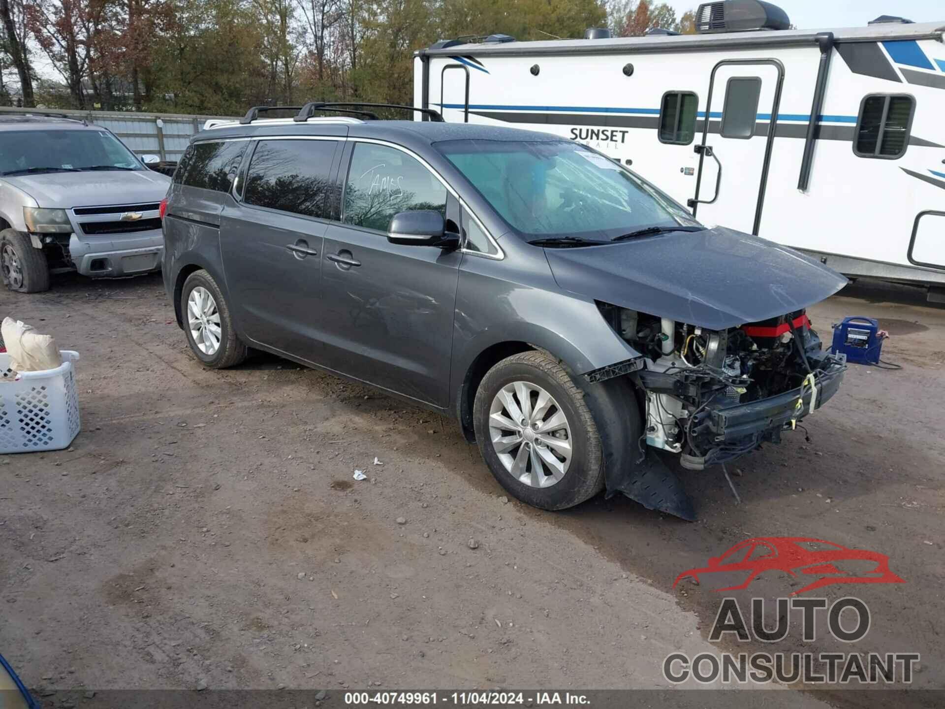 KIA SEDONA 2017 - KNDMC5C12H6283052