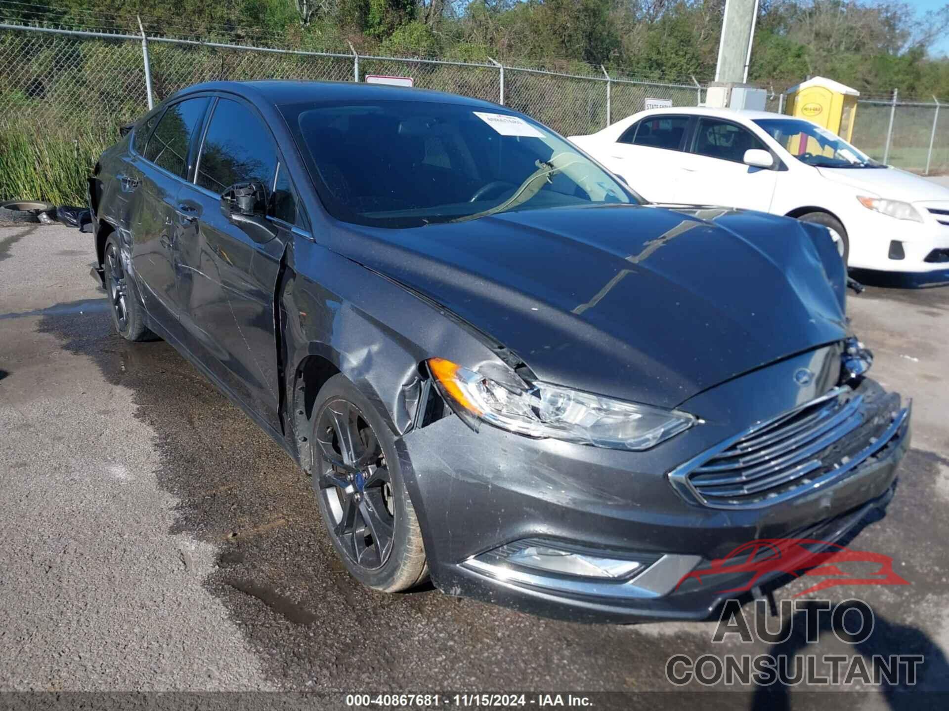 FORD FUSION 2018 - 3FA6P0G72JR200684