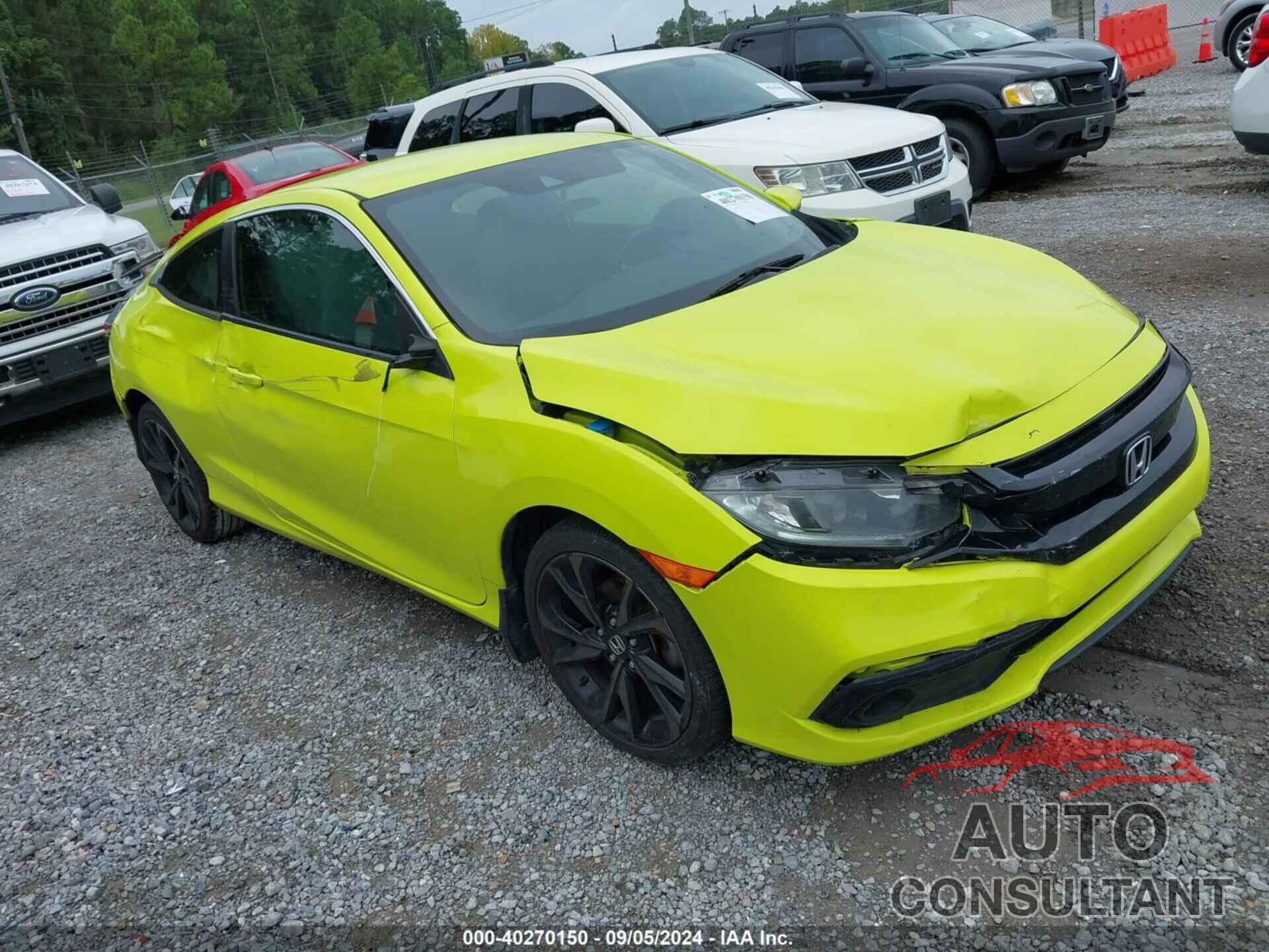 HONDA CIVIC 2019 - 2HGFC4B82KH300568