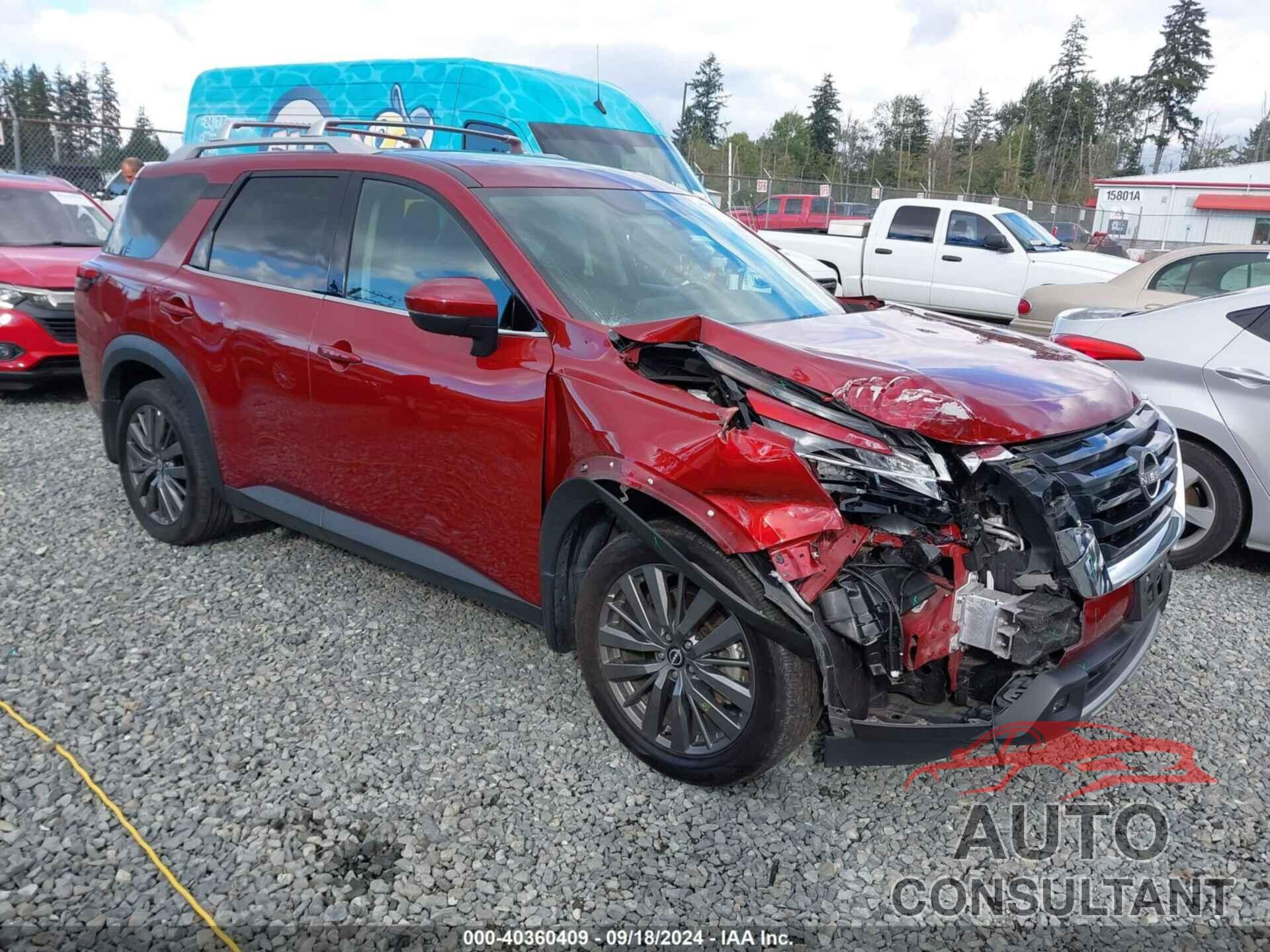 NISSAN PATHFINDER 2022 - 5N1DR3CD4NC245912