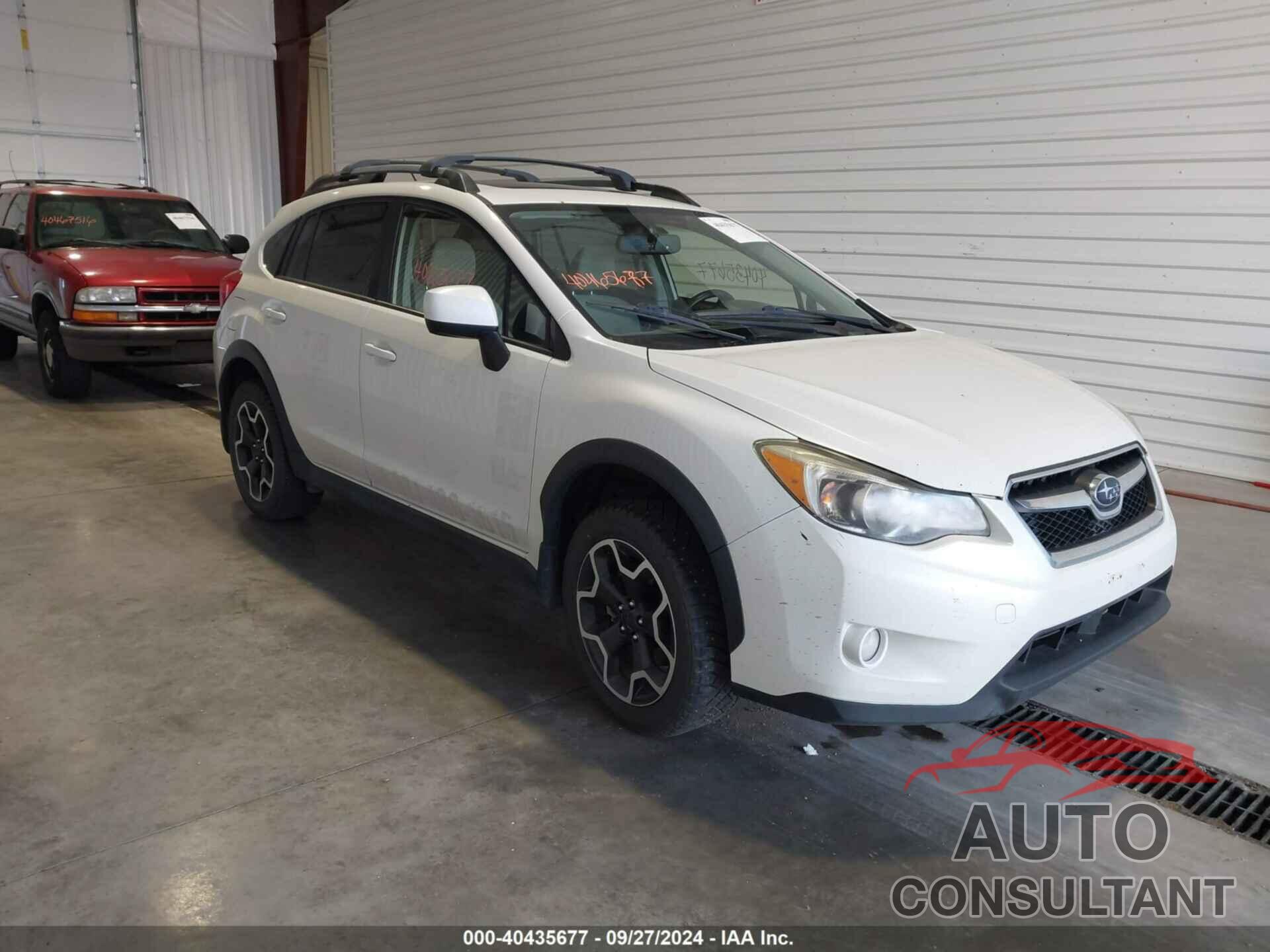 SUBARU XV CROSSTREK 2014 - JF2GPAVC1E8275793