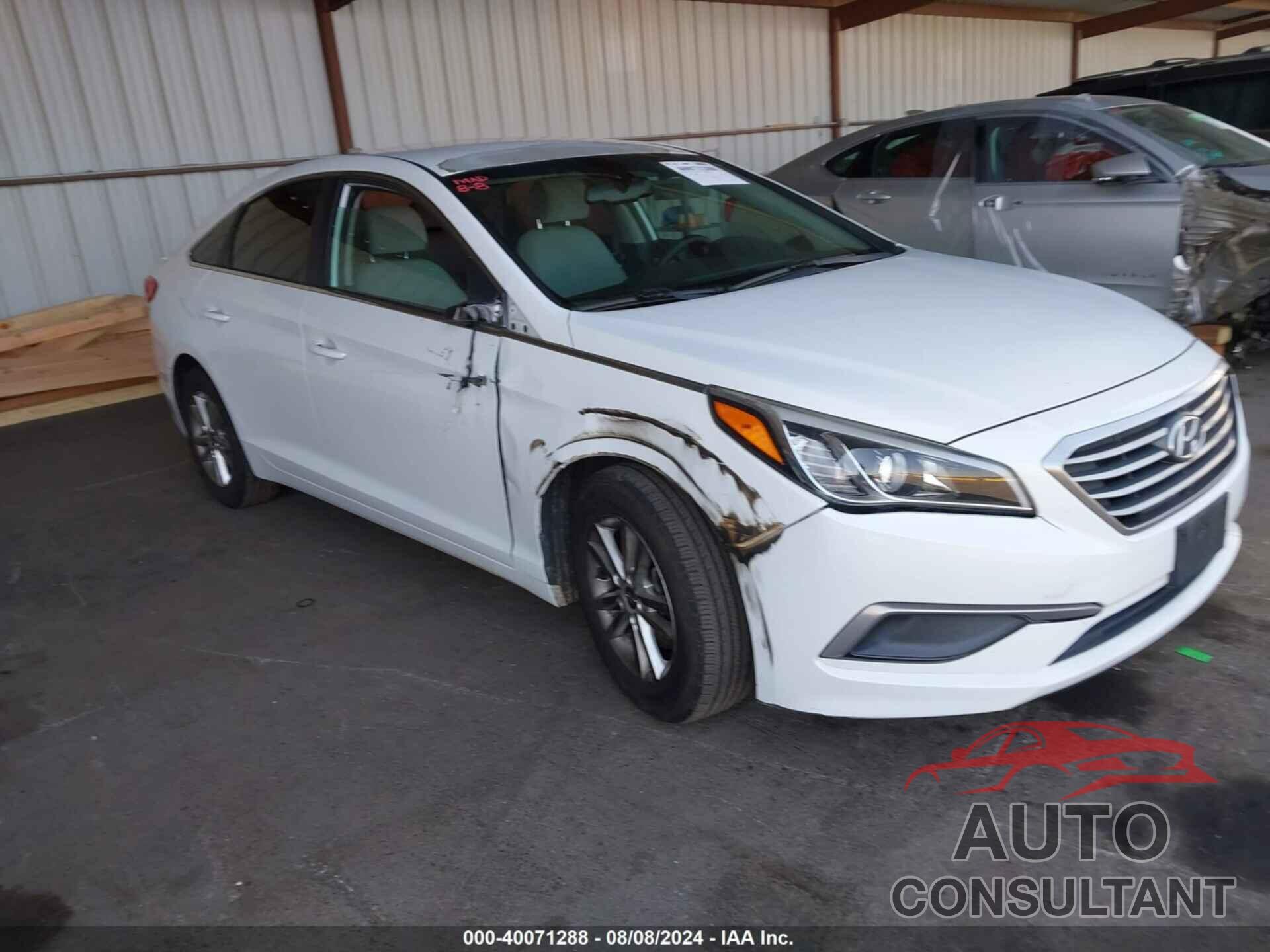 HYUNDAI SONATA 2016 - 5NPE24AF3GH269052