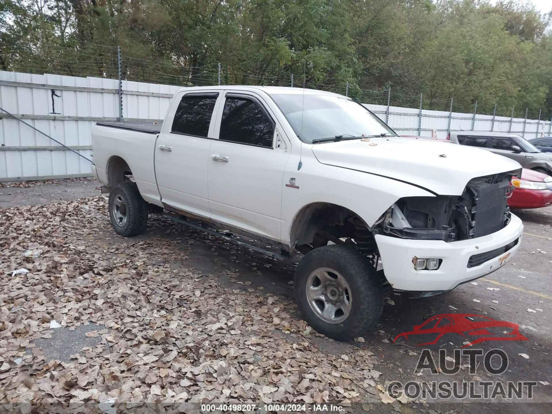 DODGE RAM 2500 2010 - 3D7UT2CL4AG129050