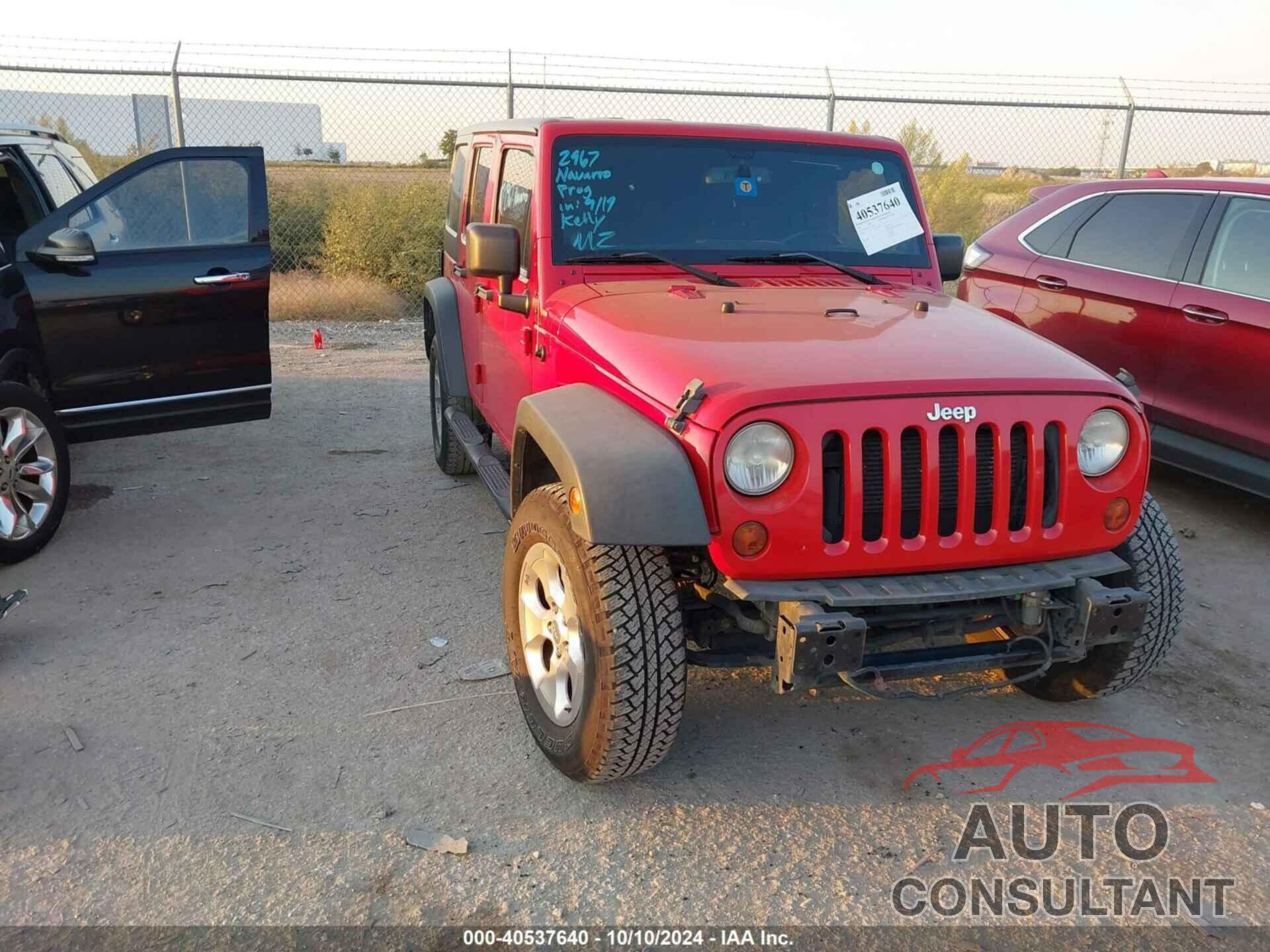 JEEP WRANGLER UNLIMITED 2013 - 1C4HJWDG1DL700981