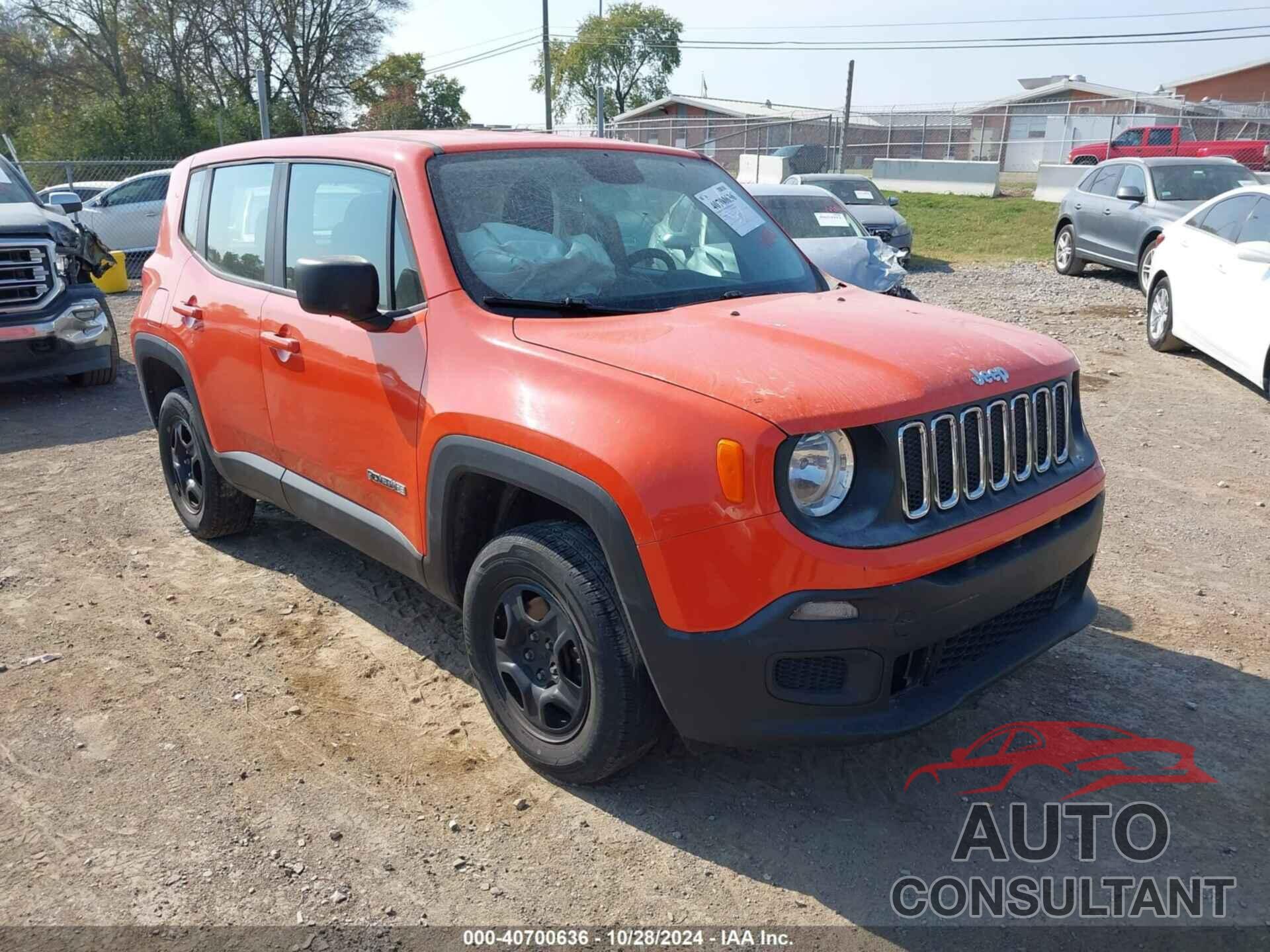 JEEP RENEGADE 2016 - ZACCJBAT3GPC86235