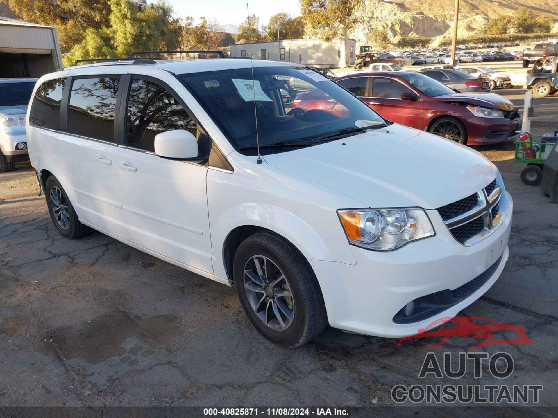 DODGE GRAND CARAVAN 2017 - 2C4RDGCG1HR687536