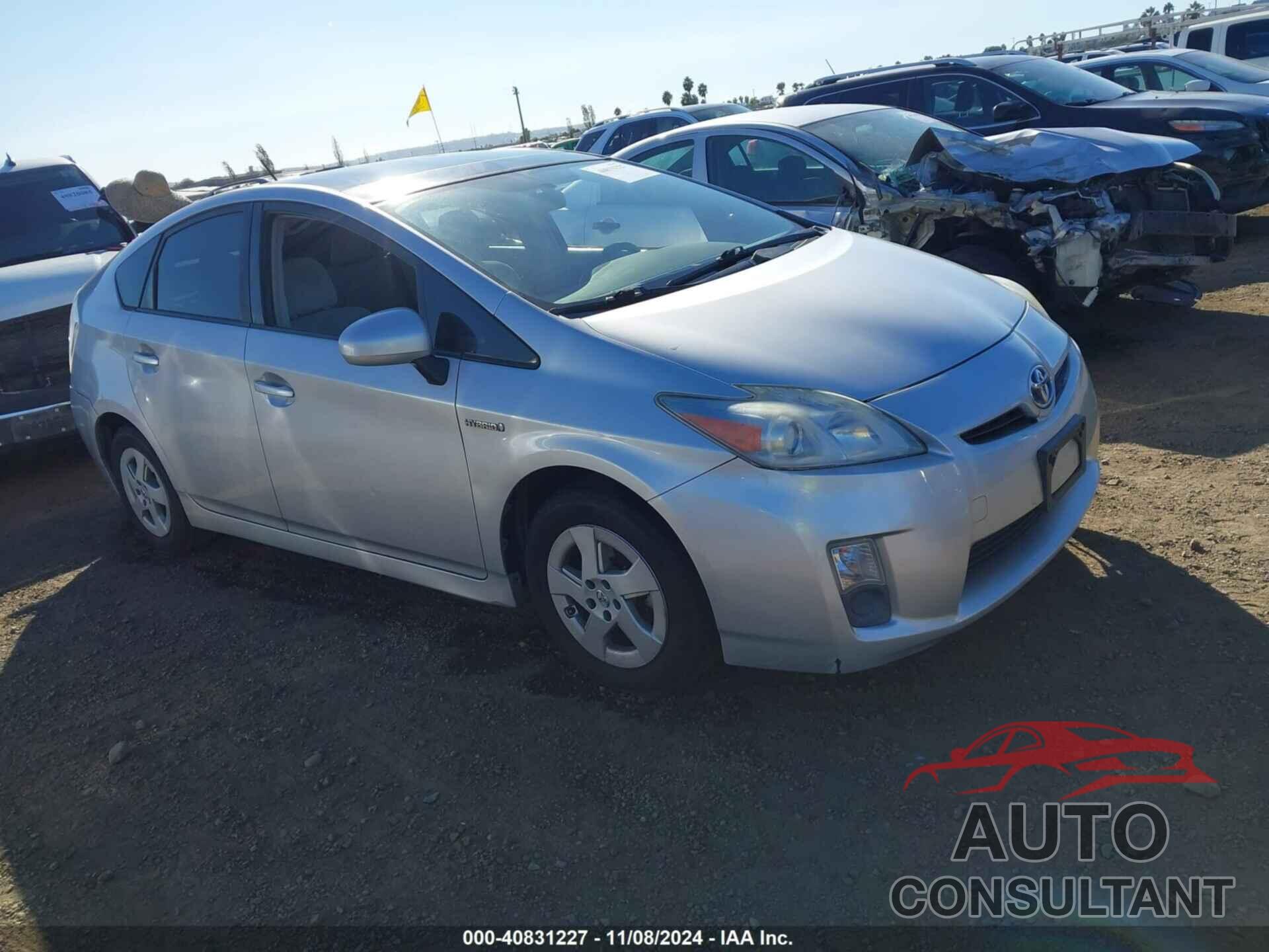 TOYOTA PRIUS 2010 - JTDKN3DU4A0080901