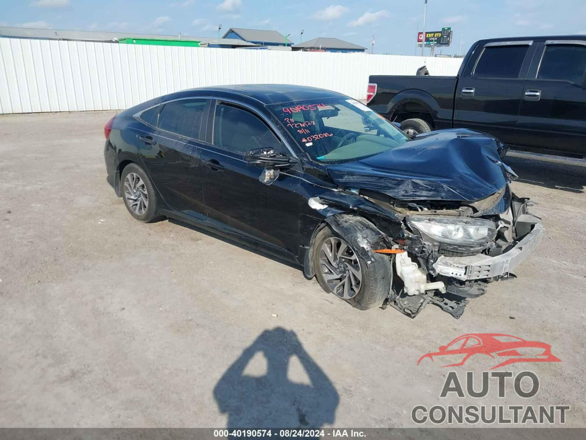 HONDA CIVIC 2016 - 19XFC2F73GE032086