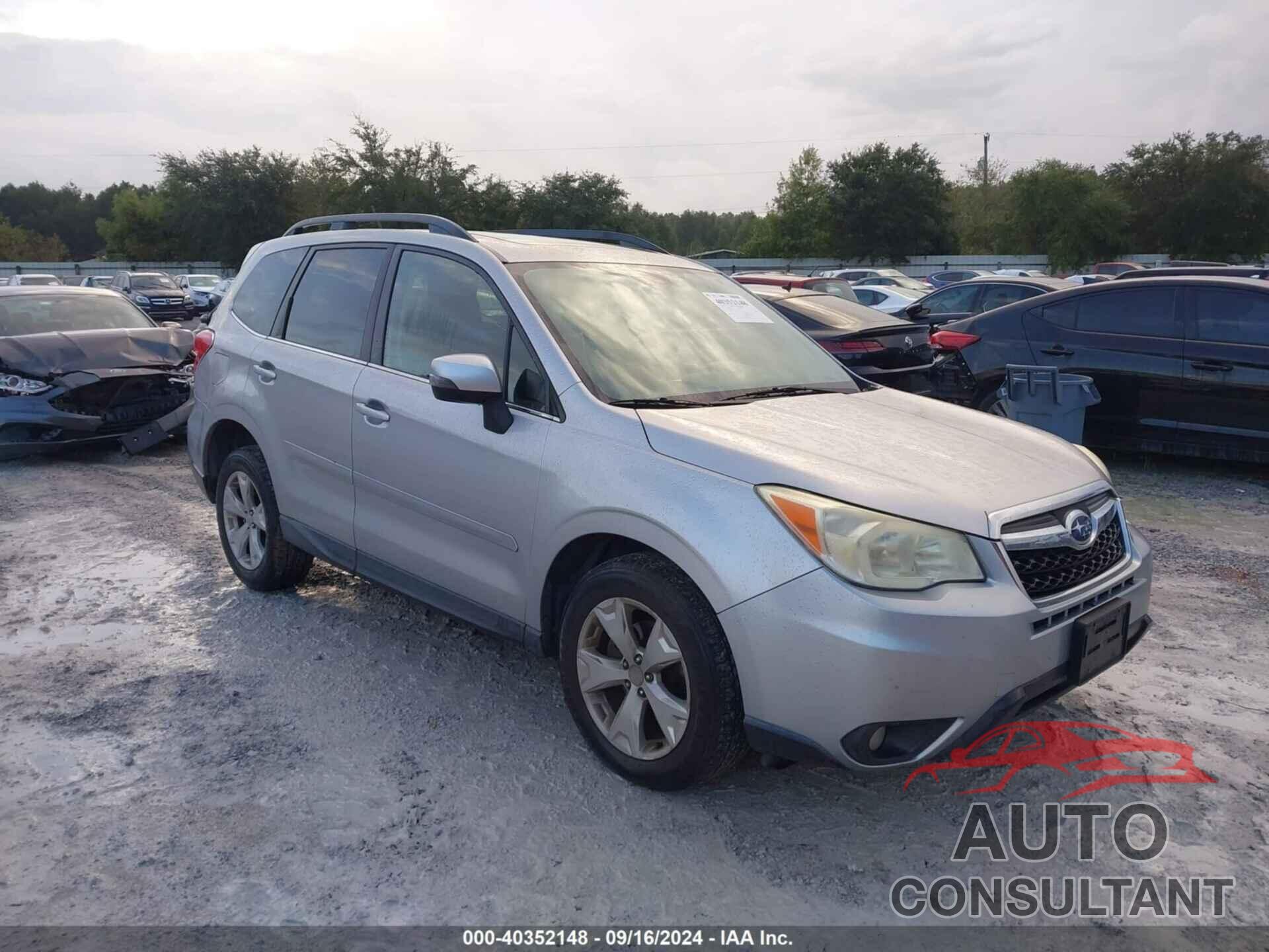 SUBARU FORESTER 2014 - JF2SJAPC3EH550590