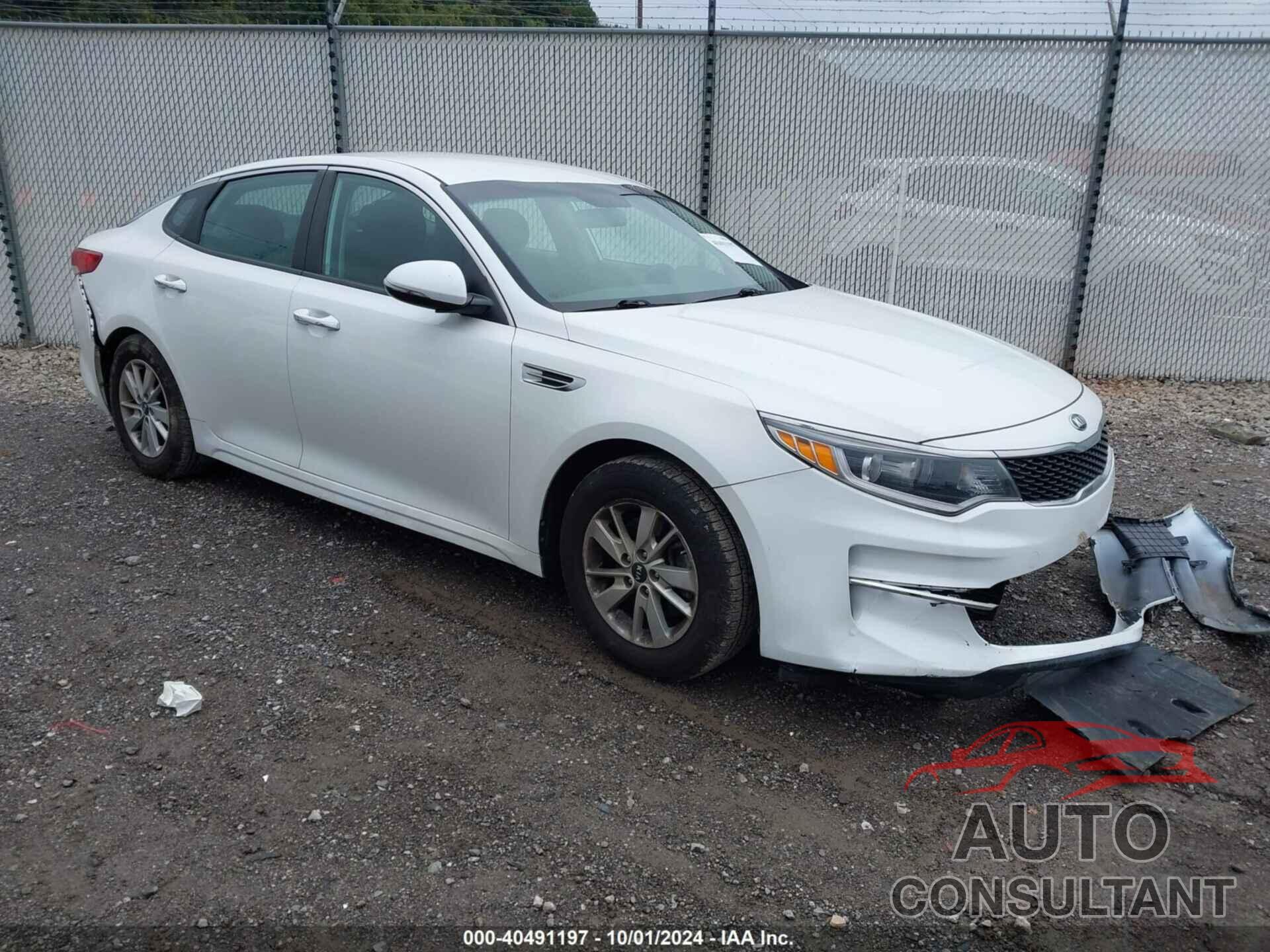 KIA OPTIMA 2016 - KNAGT4L31G5103604