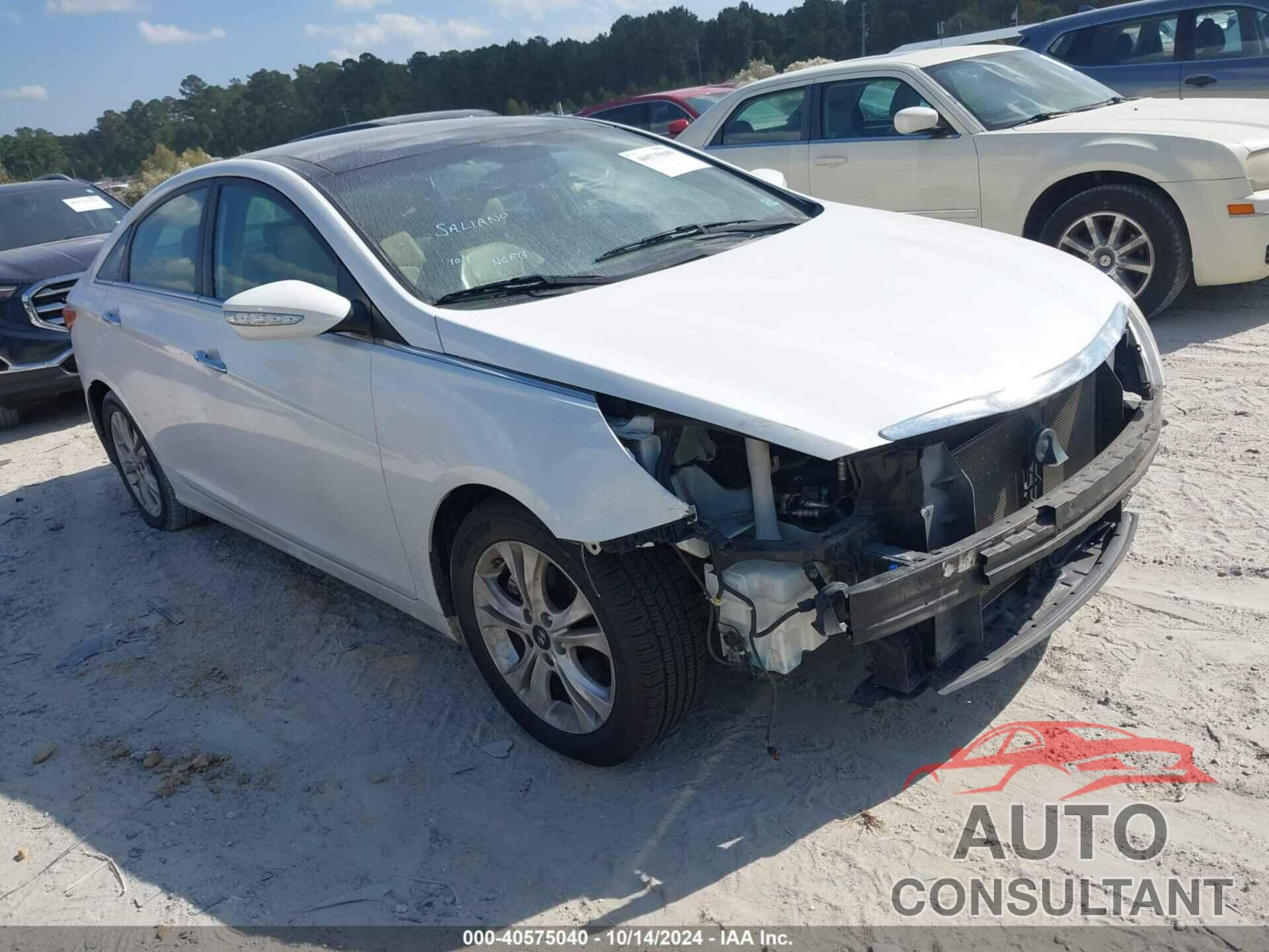 HYUNDAI SONATA 2012 - 5NPEC4AC3CH392301