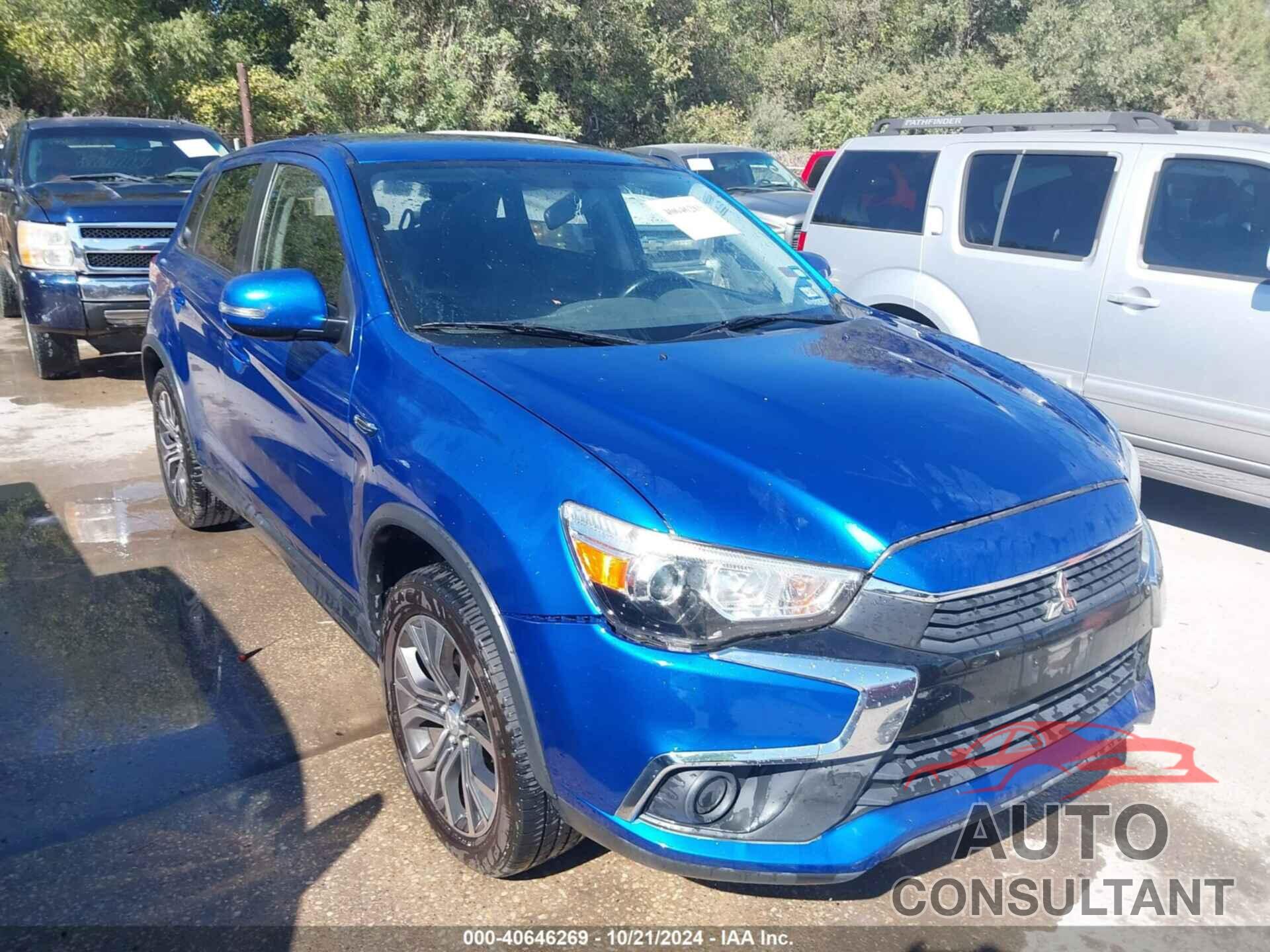 MITSUBISHI OUTLANDER SPORT 2016 - JA4AP3AU4GZ026524