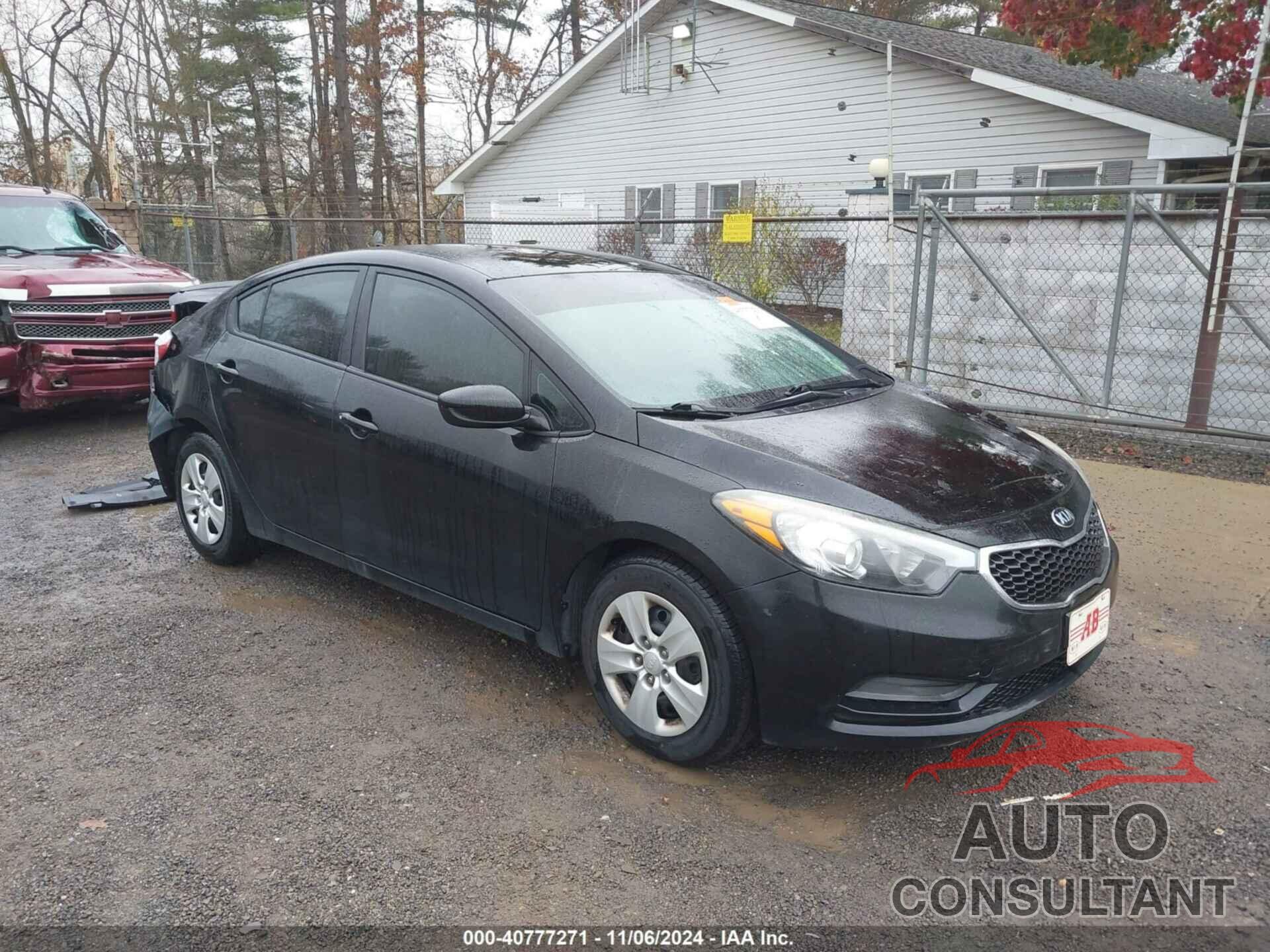 KIA FORTE 2015 - KNAFK4A68F5259312