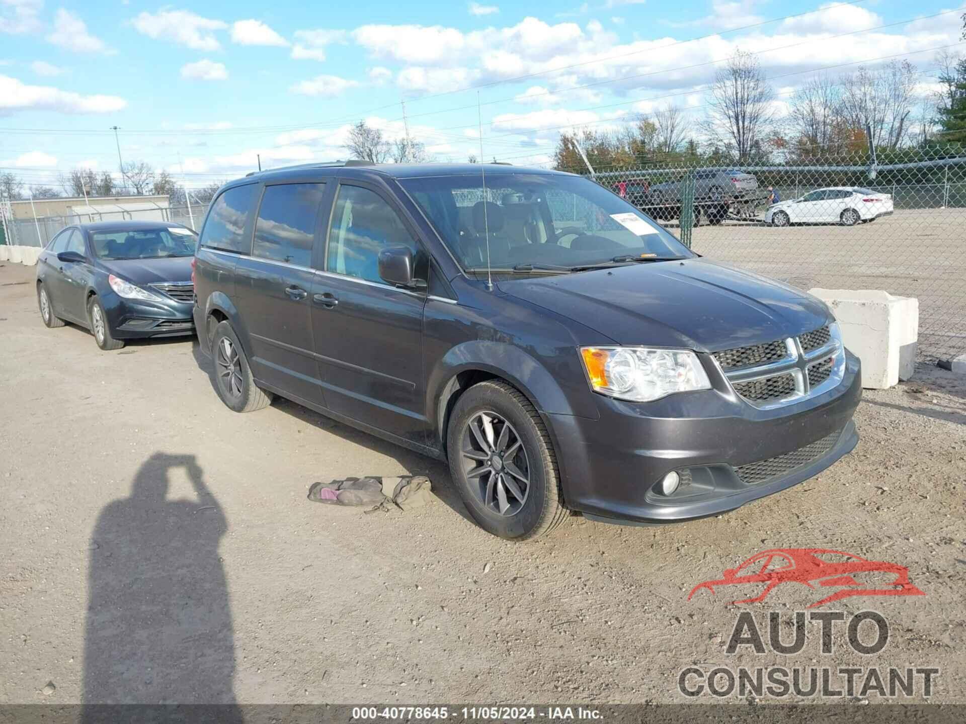 DODGE GRAND CARAVAN 2017 - 2C4RDGCGXHR674106
