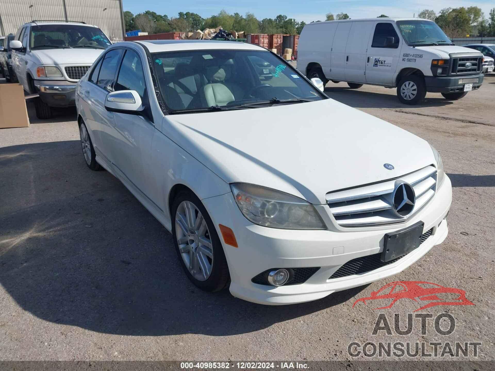 MERCEDES-BENZ C 300 2009 - WDDGF54X99R083900