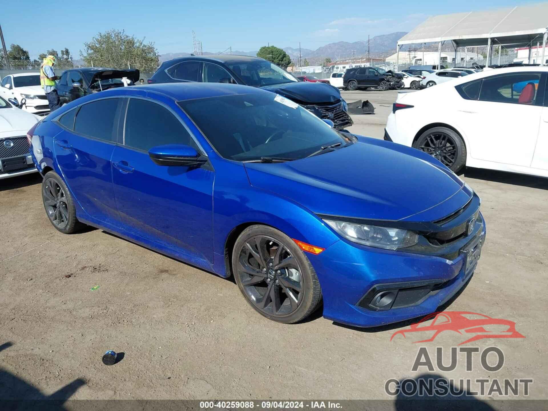 HONDA CIVIC 2020 - 2HGFC2F80LH574674