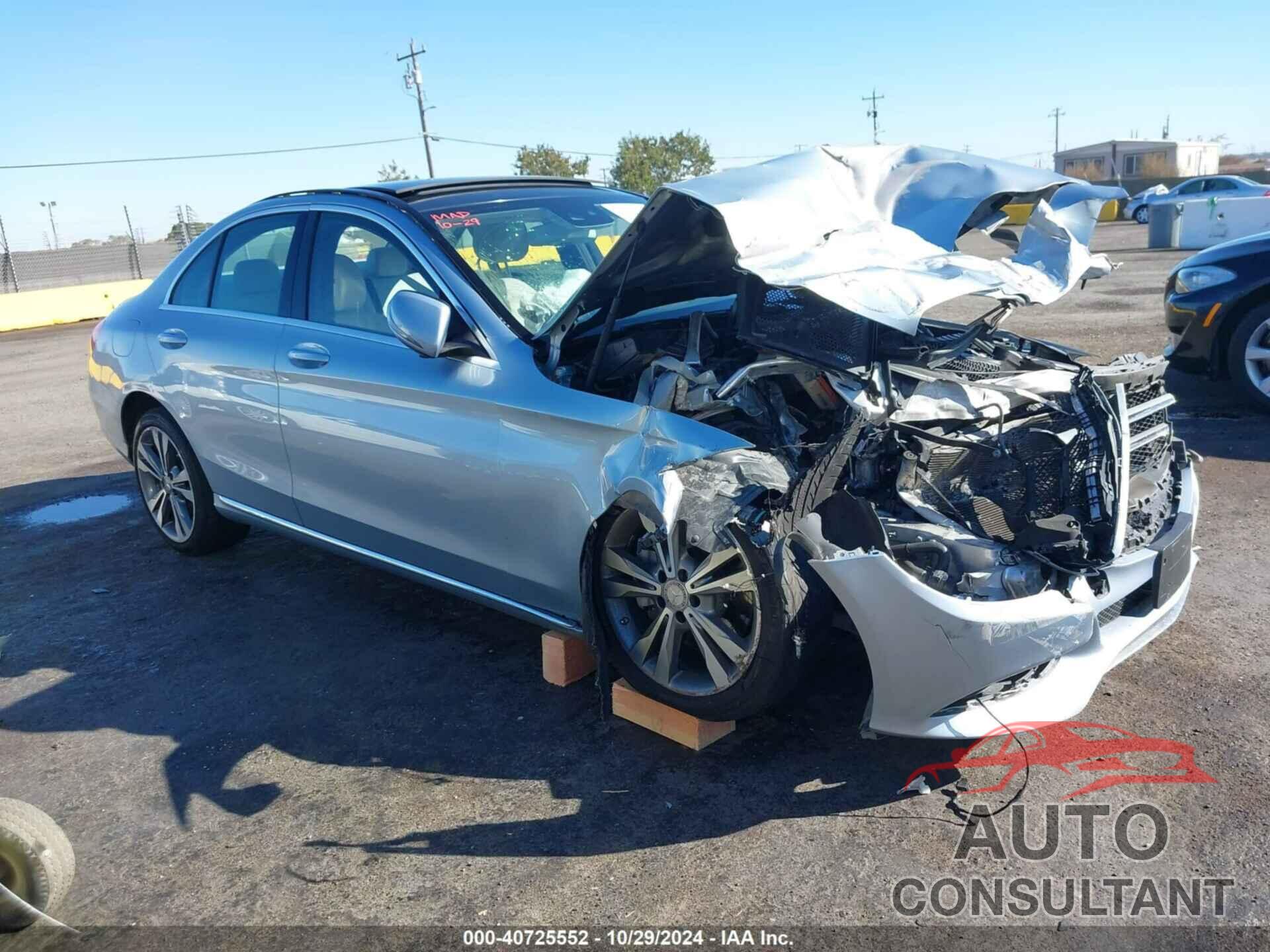 MERCEDES-BENZ C 300 2016 - 55SWF4JBXGU129986