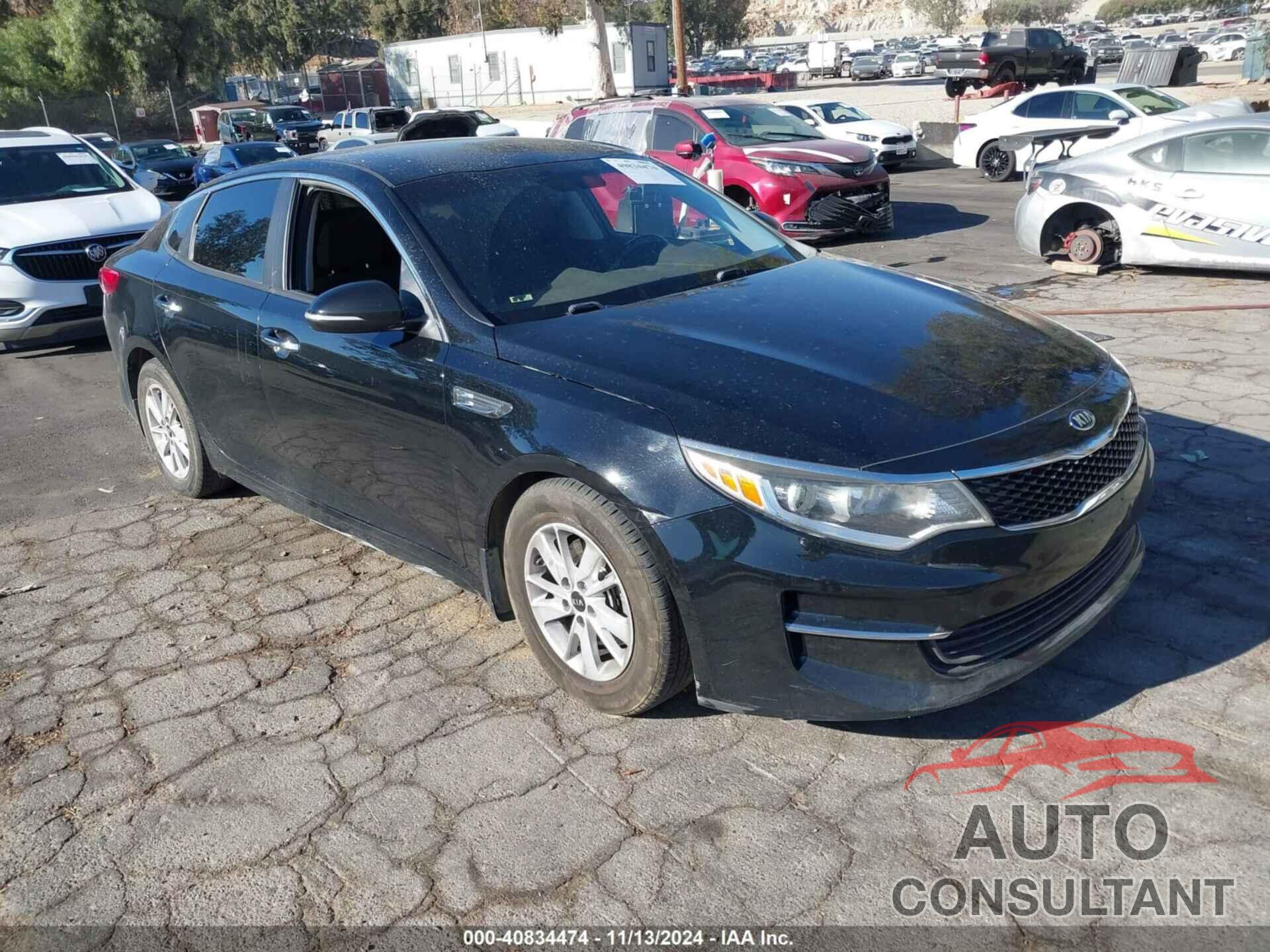 KIA OPTIMA 2018 - 5XXGT4L34JG180375