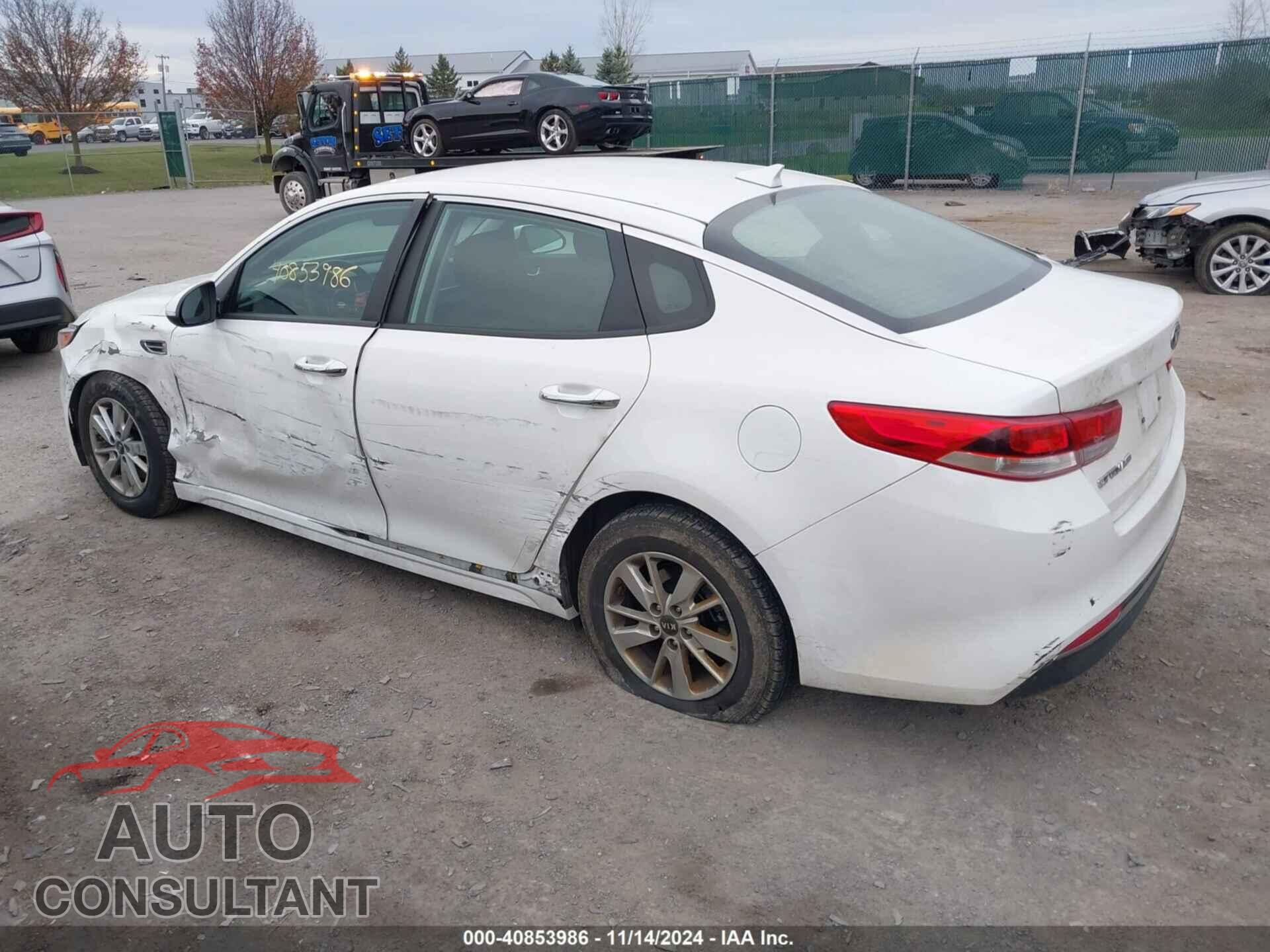 KIA OPTIMA 2016 - KNAGT4L3XG5073793
