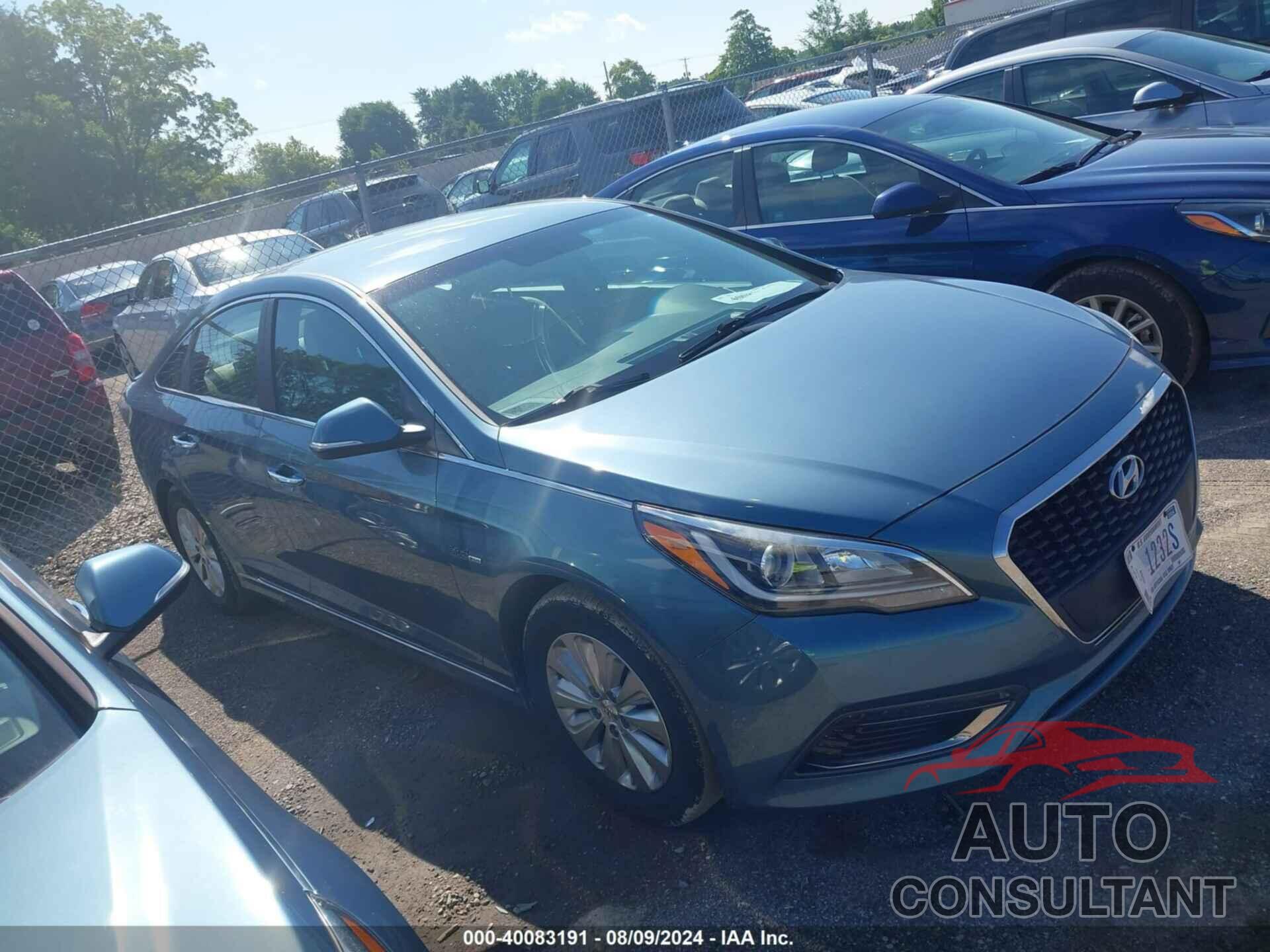 HYUNDAI SONATA HYBRID 2016 - KMHE24L14GA036012