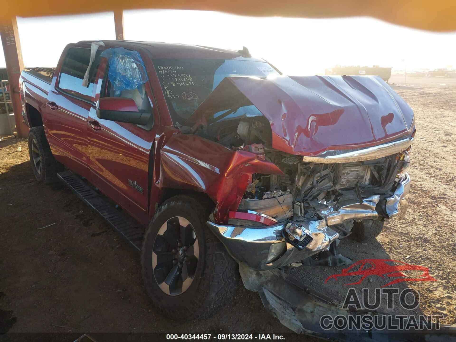 CHEVROLET SILVERADO 1500 2018 - 3GCPCREC9JG230243