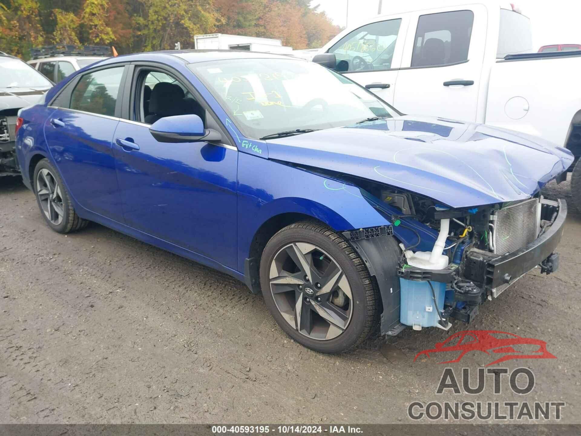 HYUNDAI ELANTRA 2022 - KMHLN4AG9NU347825