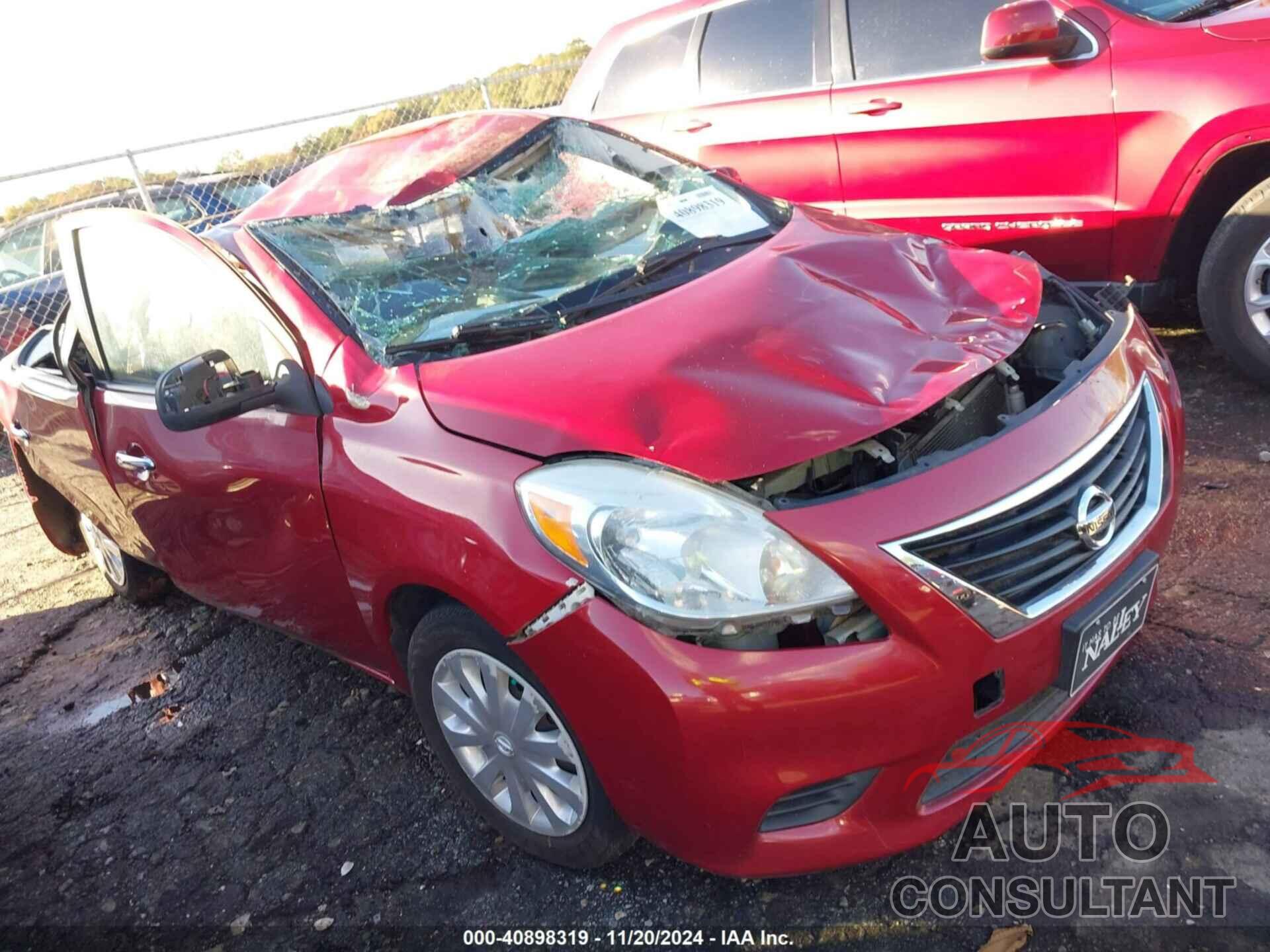 NISSAN VERSA 2012 - 3N1CN7AP8CL861150