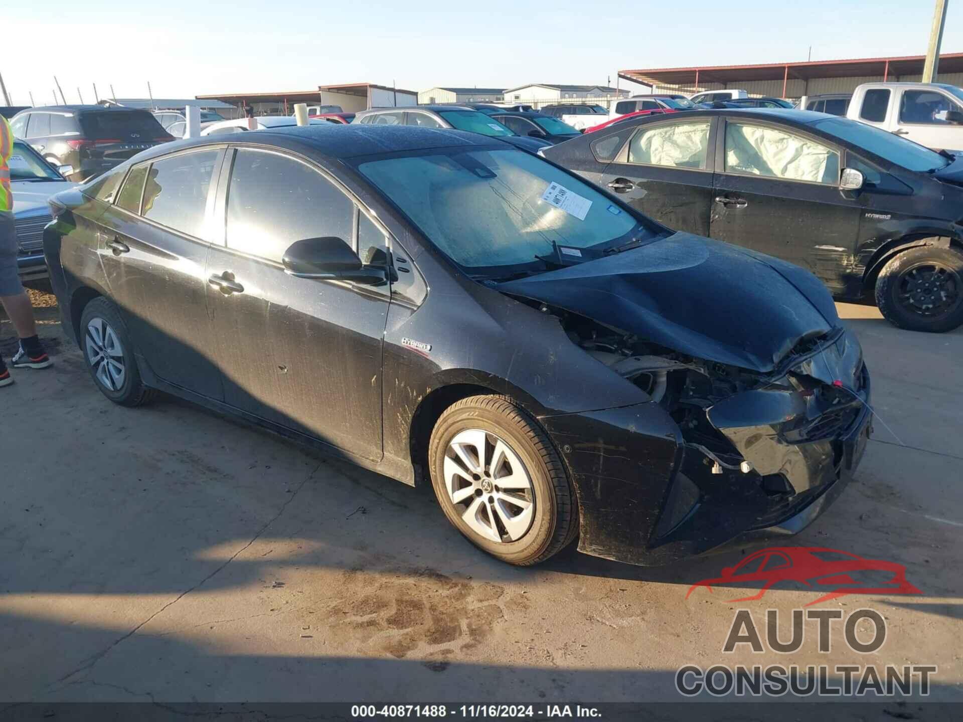 TOYOTA PRIUS 2017 - JTDKBRFU0H3054085