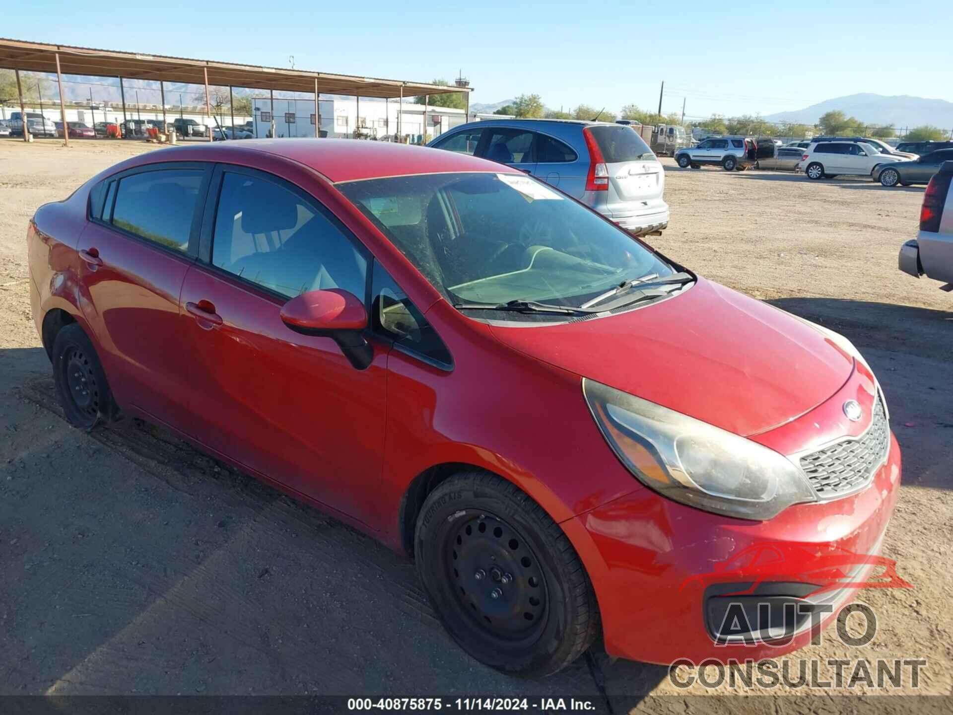 KIA RIO 2013 - KNADM4A31D6280873