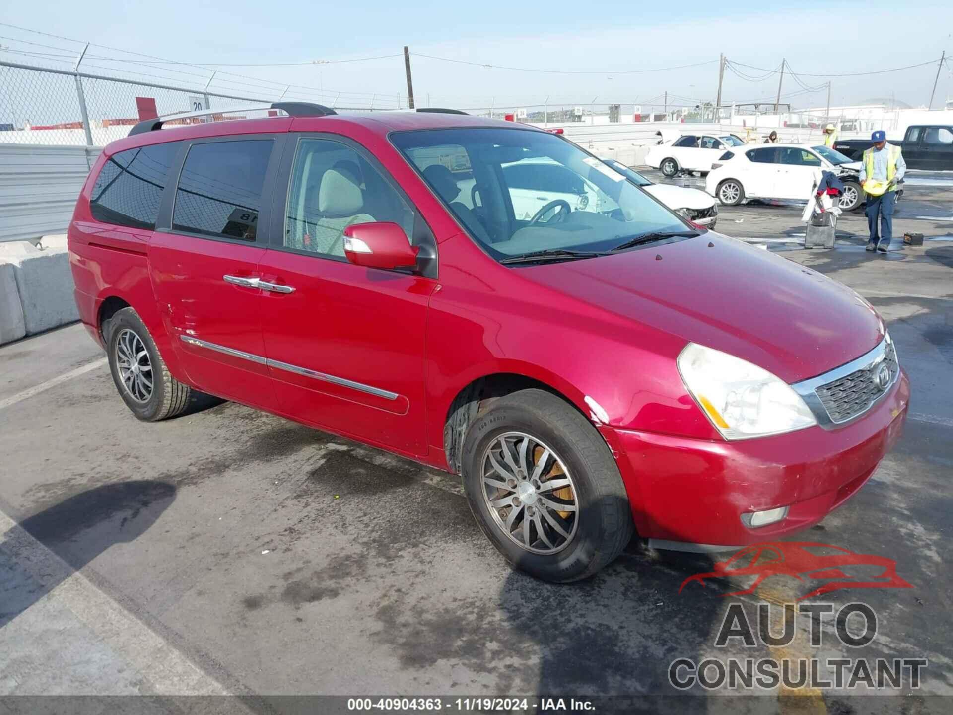 KIA SEDONA 2012 - KNDMH4C77C6437716