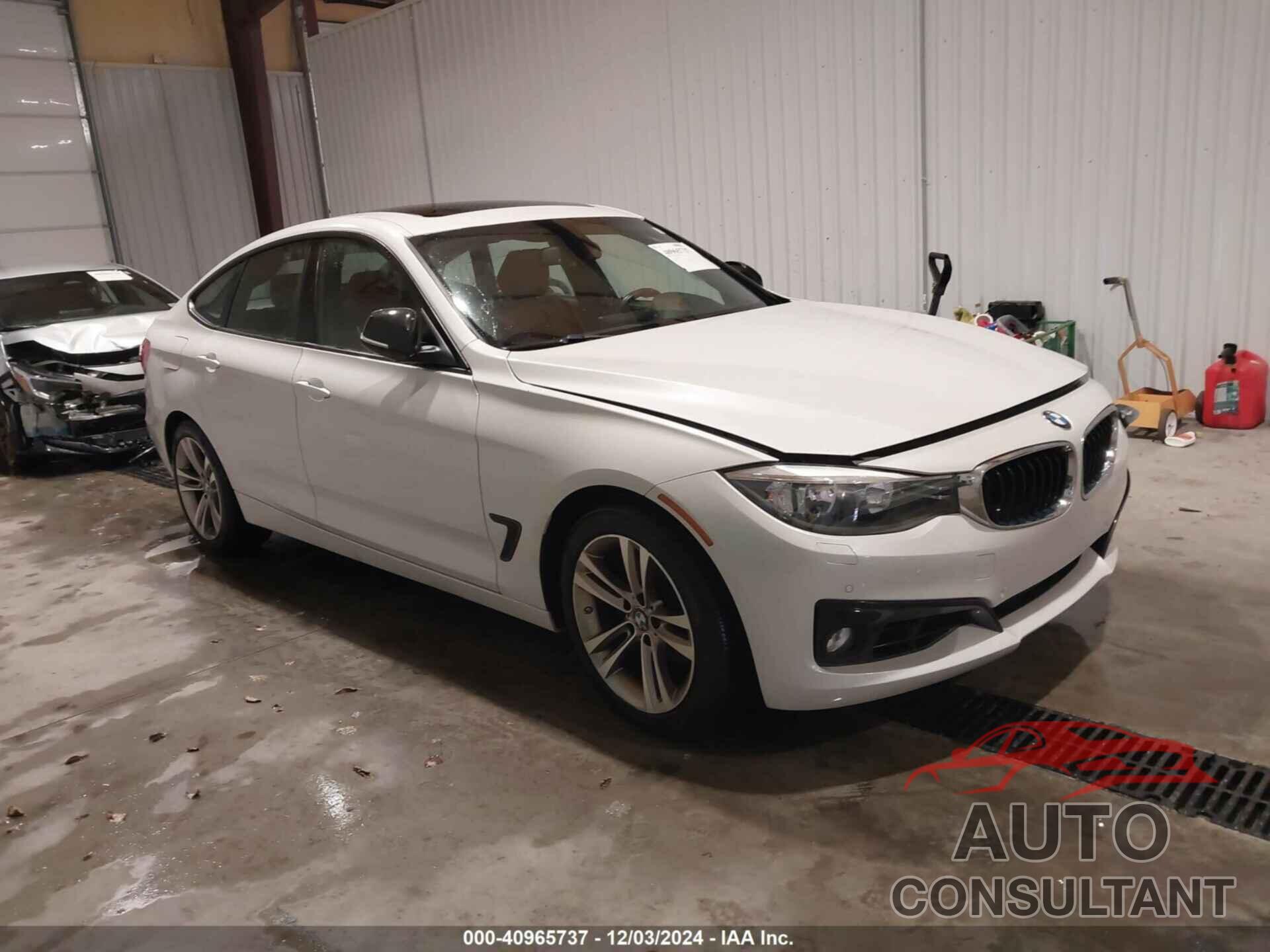 BMW 328I GRAN TURISMO 2014 - WBA3X5C53ED558175