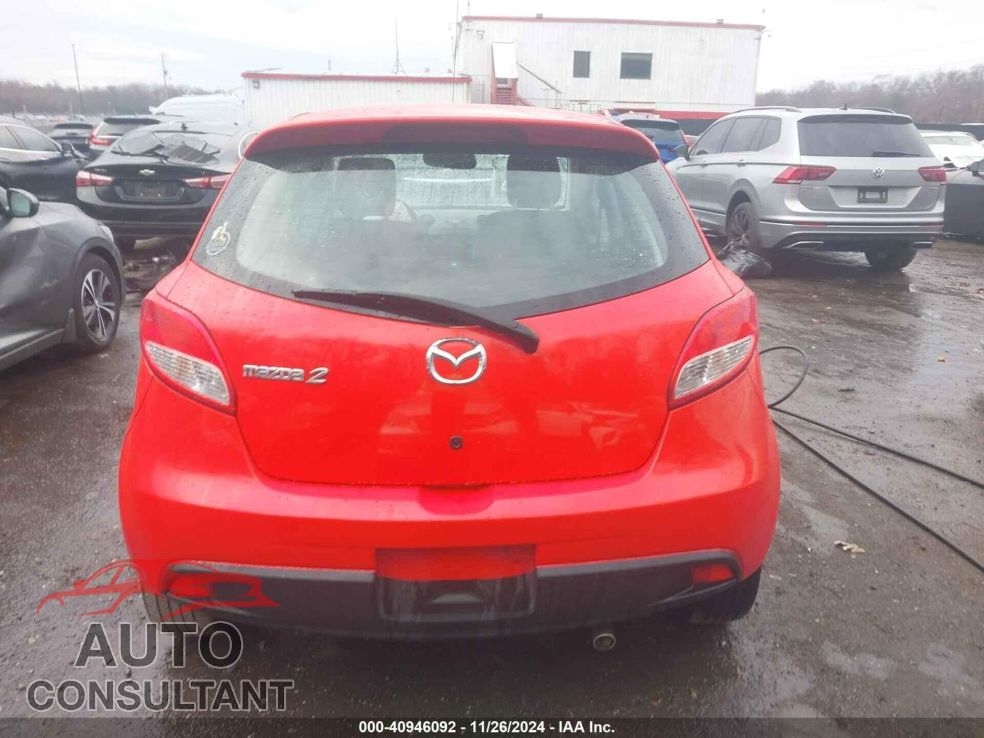 MAZDA MAZDA2 2011 - JM1DE1HZ7B0119081