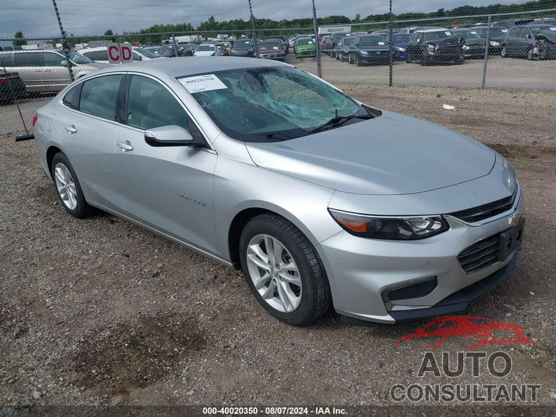 CHEVROLET MALIBU 2017 - 1G1ZE5ST3HF228220