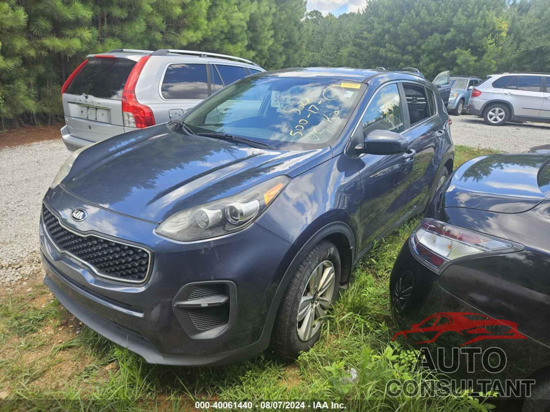 KIA SPORTAGE 2017 - KNDPM3AC0H7280261