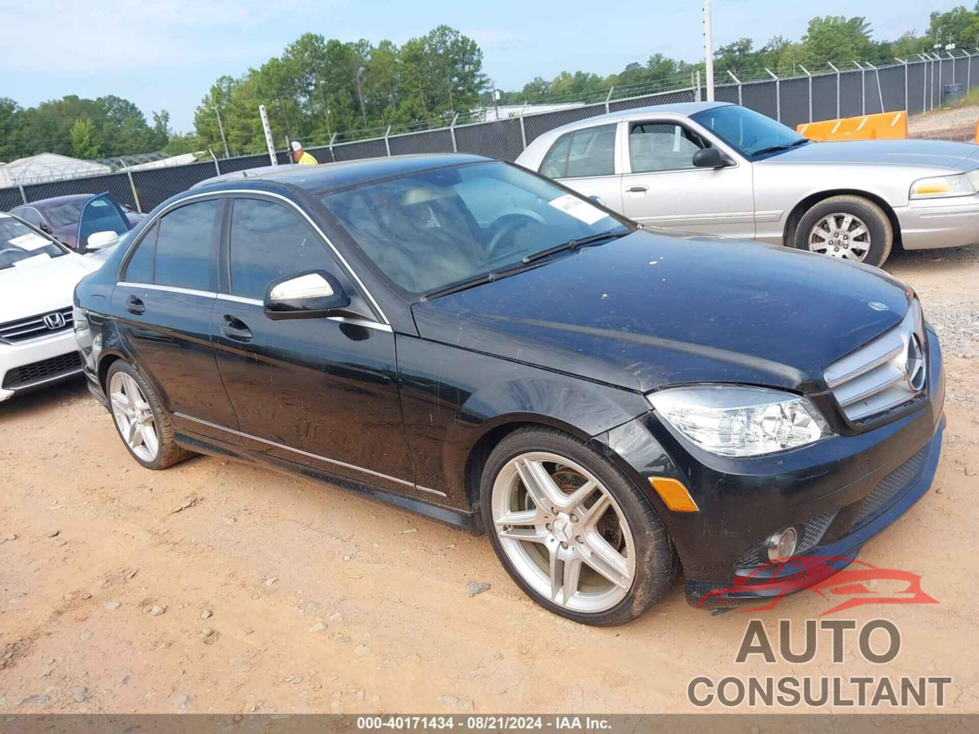 MERCEDES-BENZ C 300 2009 - WDDGF54X99F234056