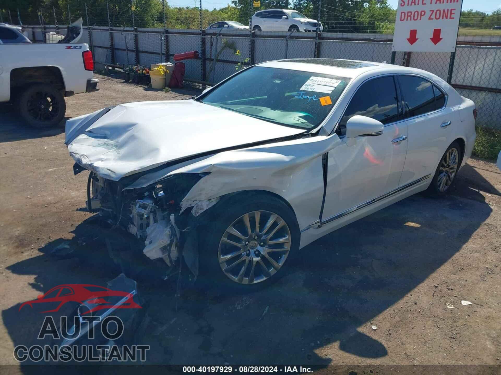 LEXUS LS 460 2013 - JTHBL5EF5D5124038