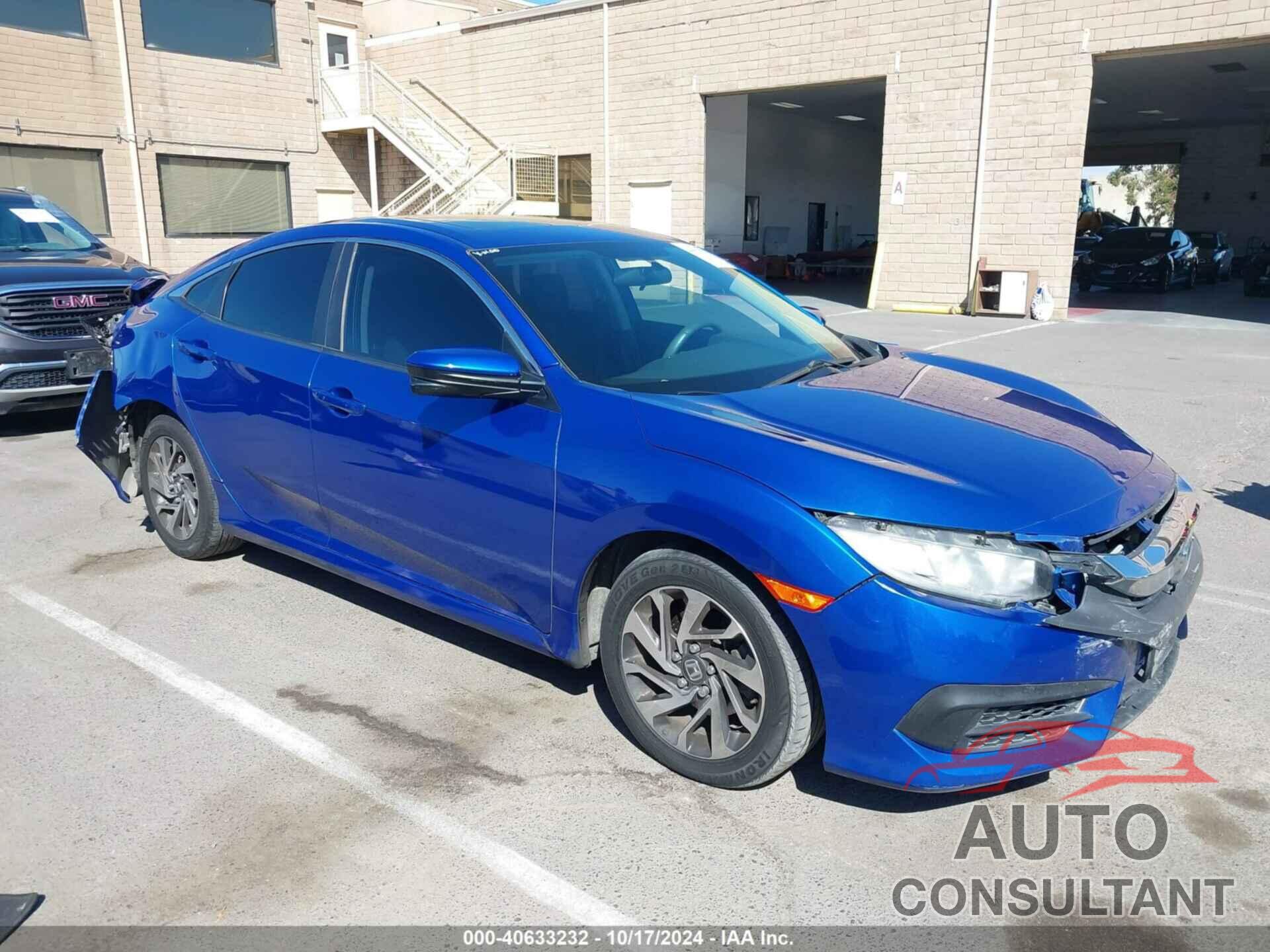 HONDA CIVIC 2017 - 19XFC2F71HE227038