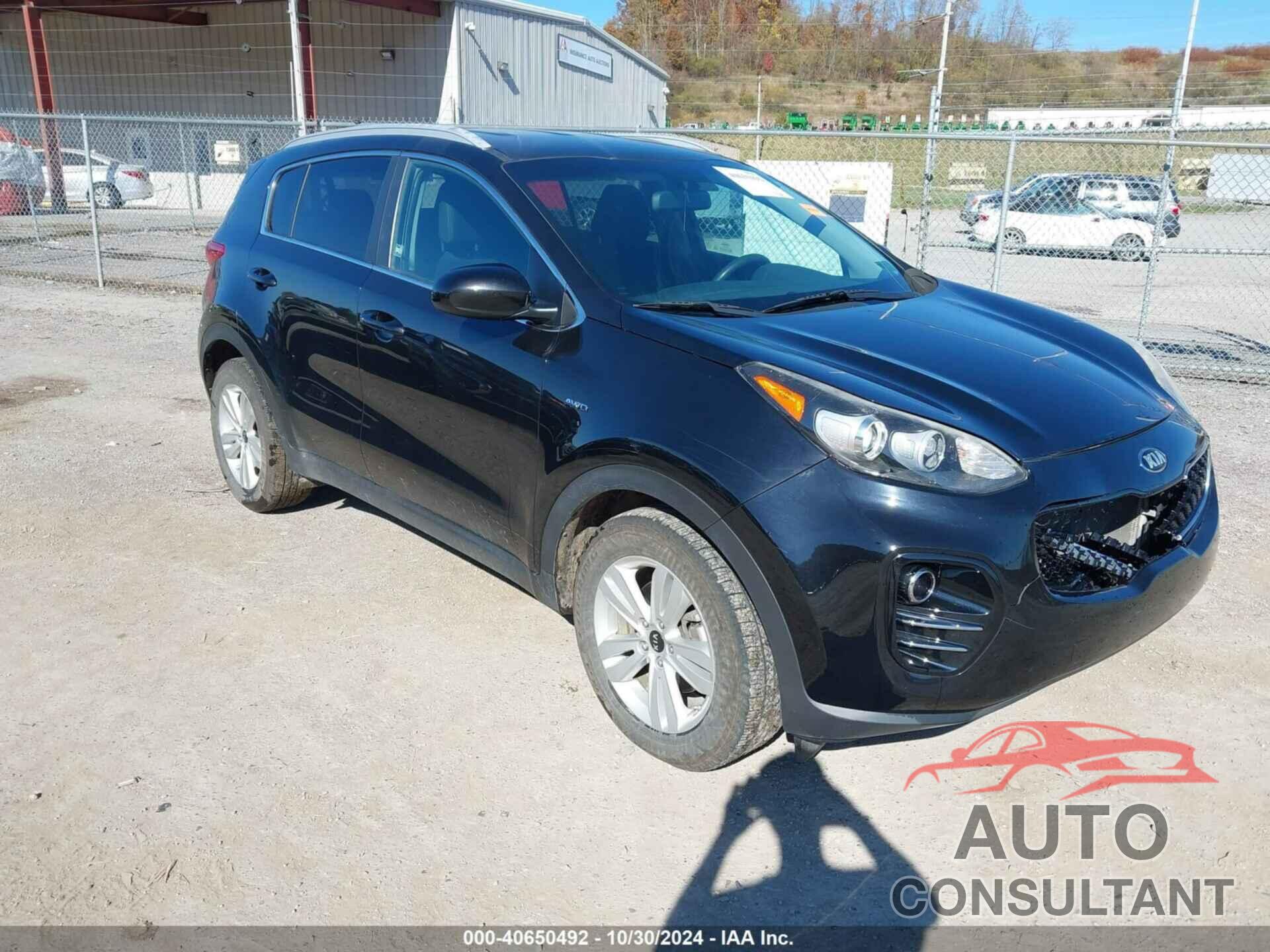 KIA SPORTAGE 2017 - KNDPMCAC6H7043127