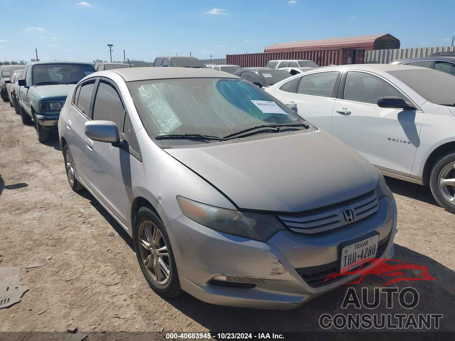 HONDA INSIGHT 2010 - JHMZE2H70AS035910