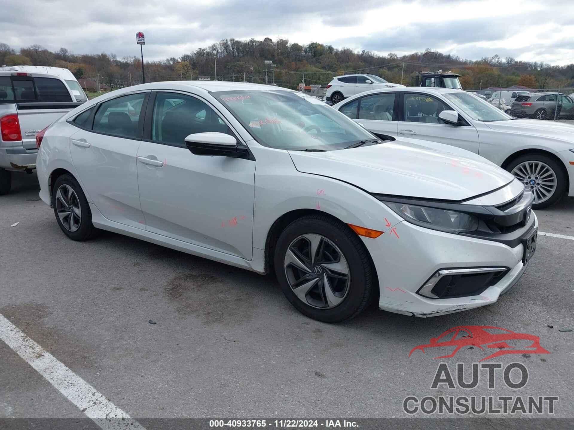 HONDA CIVIC 2019 - 19XFC2F62KE003484