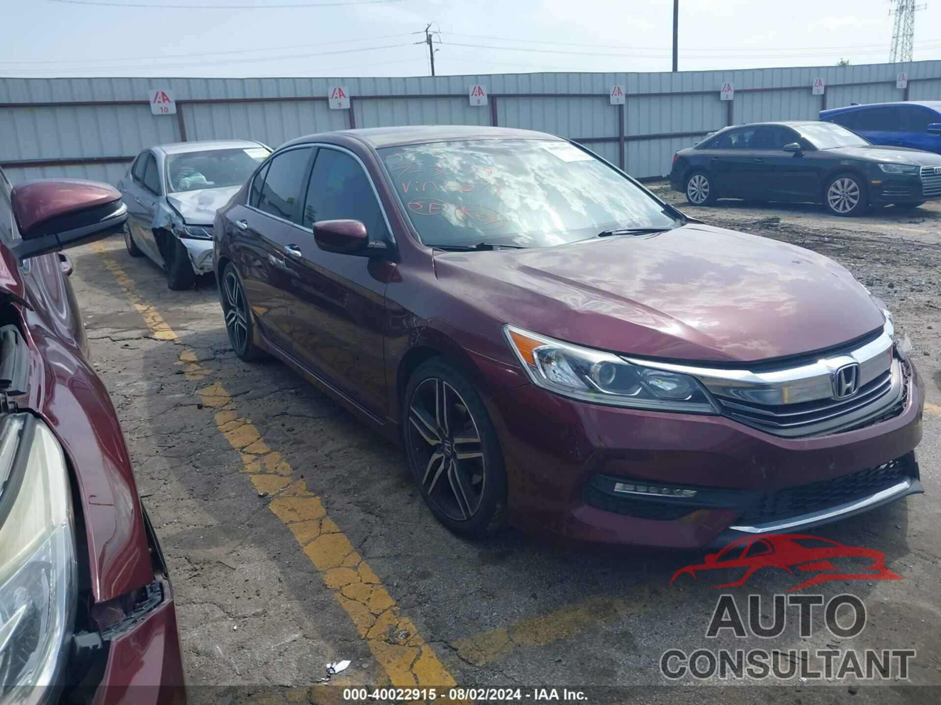 HONDA ACCORD 2016 - 1HGCR2F54GA116079