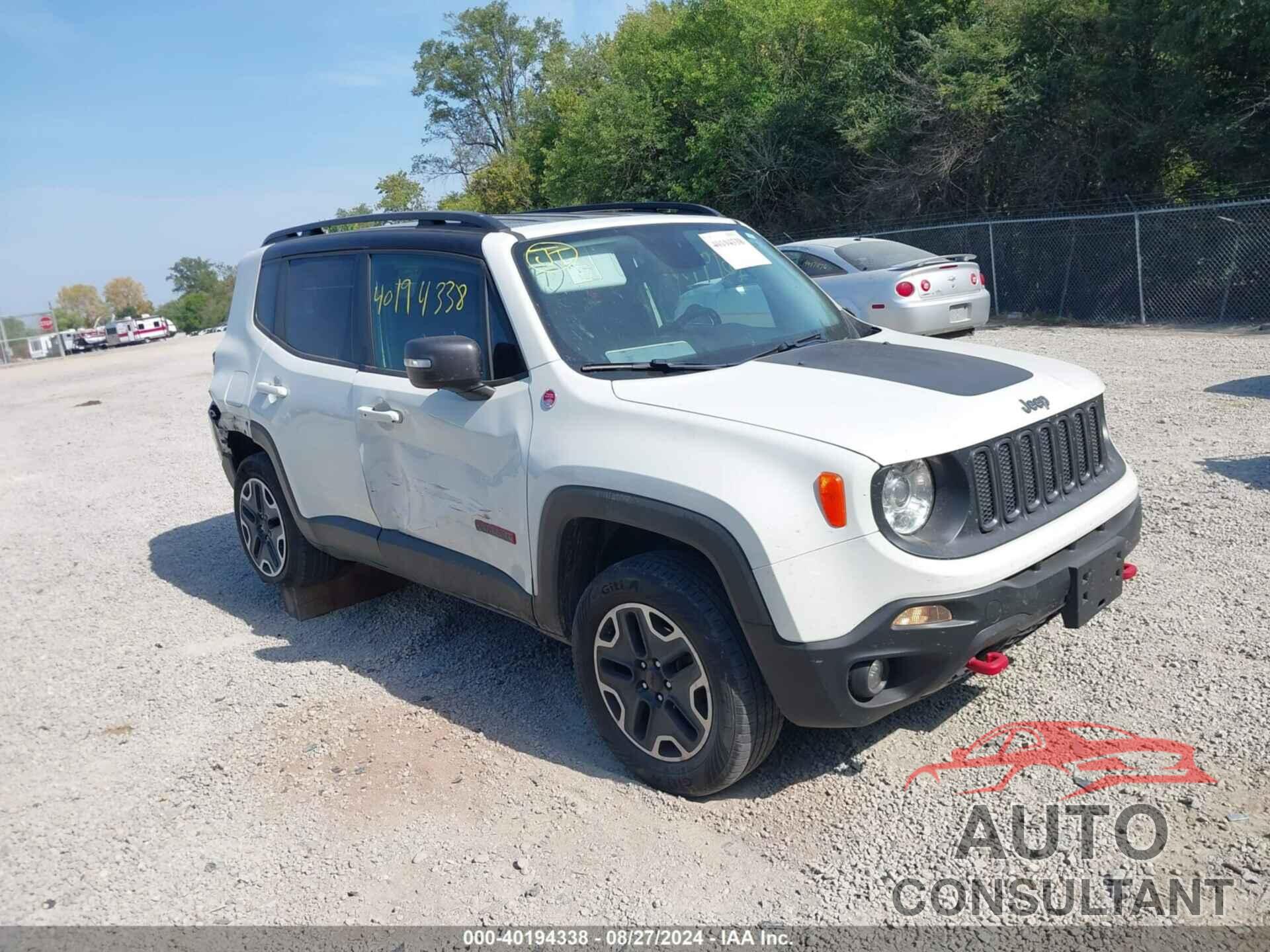 JEEP RENEGADE 2017 - ZACCJBCB9HPG64791