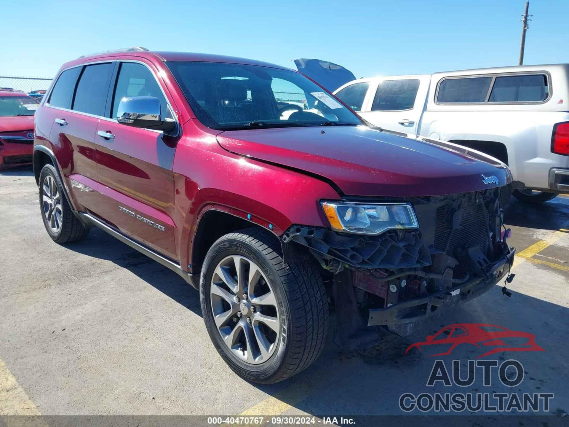 JEEP GRAND CHEROKEE 2018 - 1C4RJEBG0JC260586