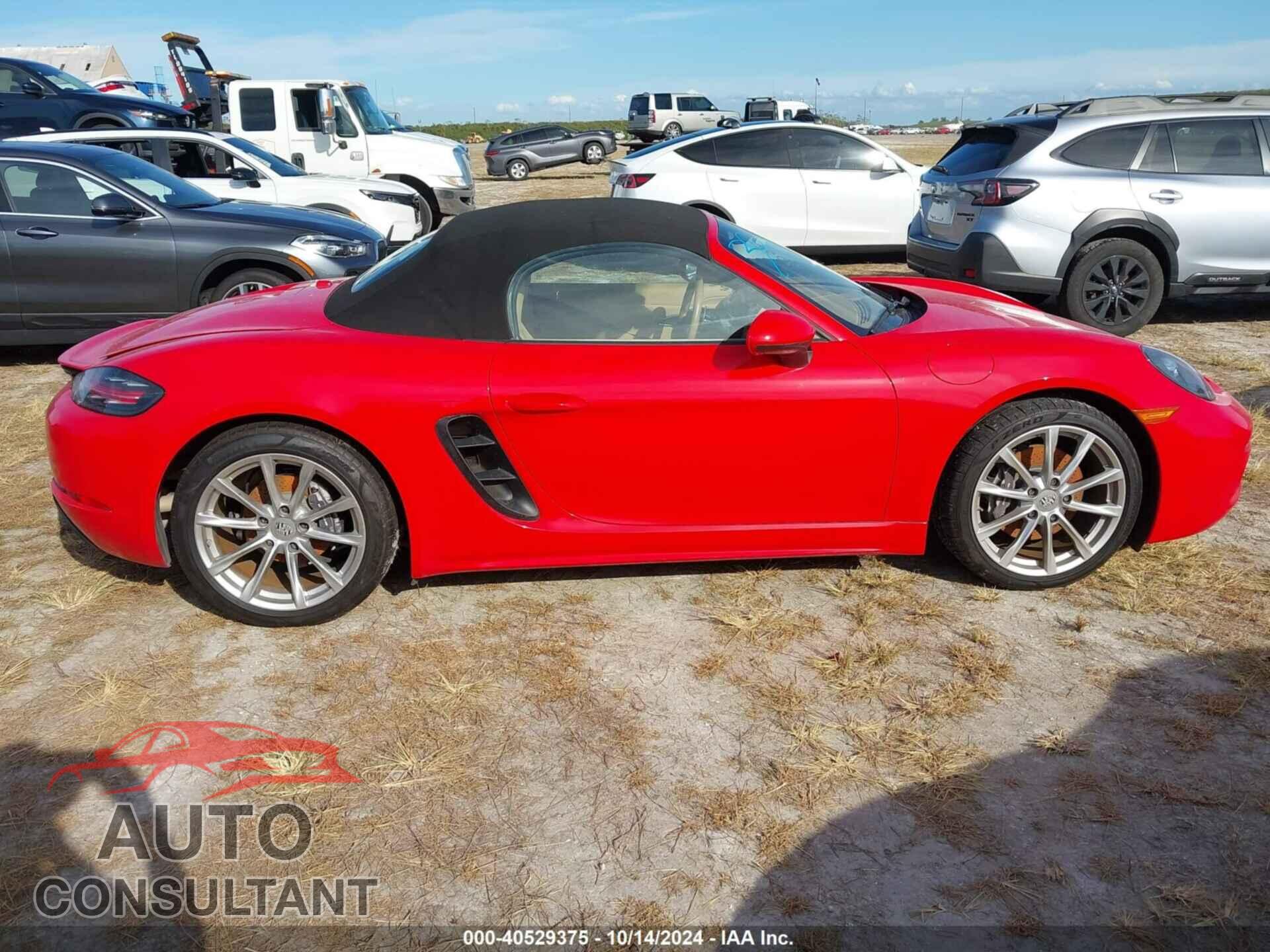 PORSCHE BOXSTER 2017 - WP0CA2A89HS220599
